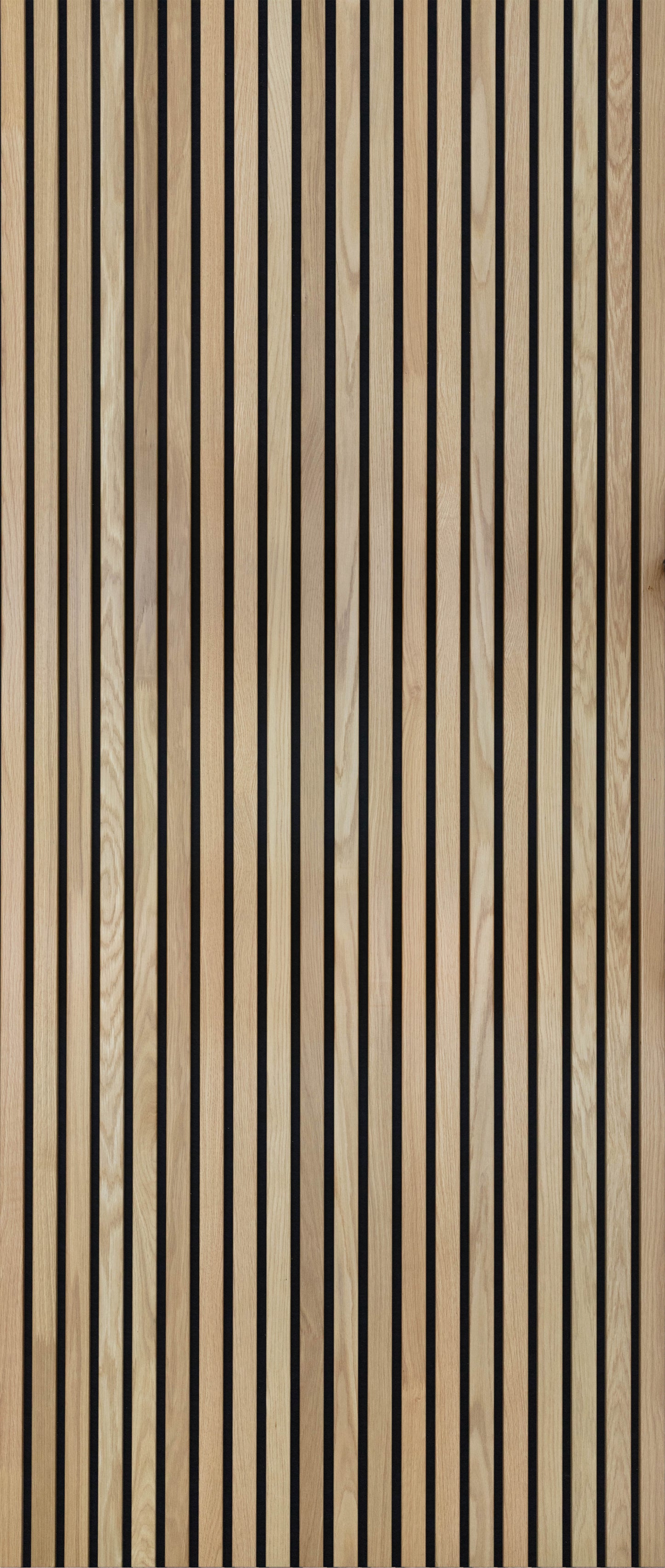 AFD White Oak Extra Wide Acoustic Slat Panels
