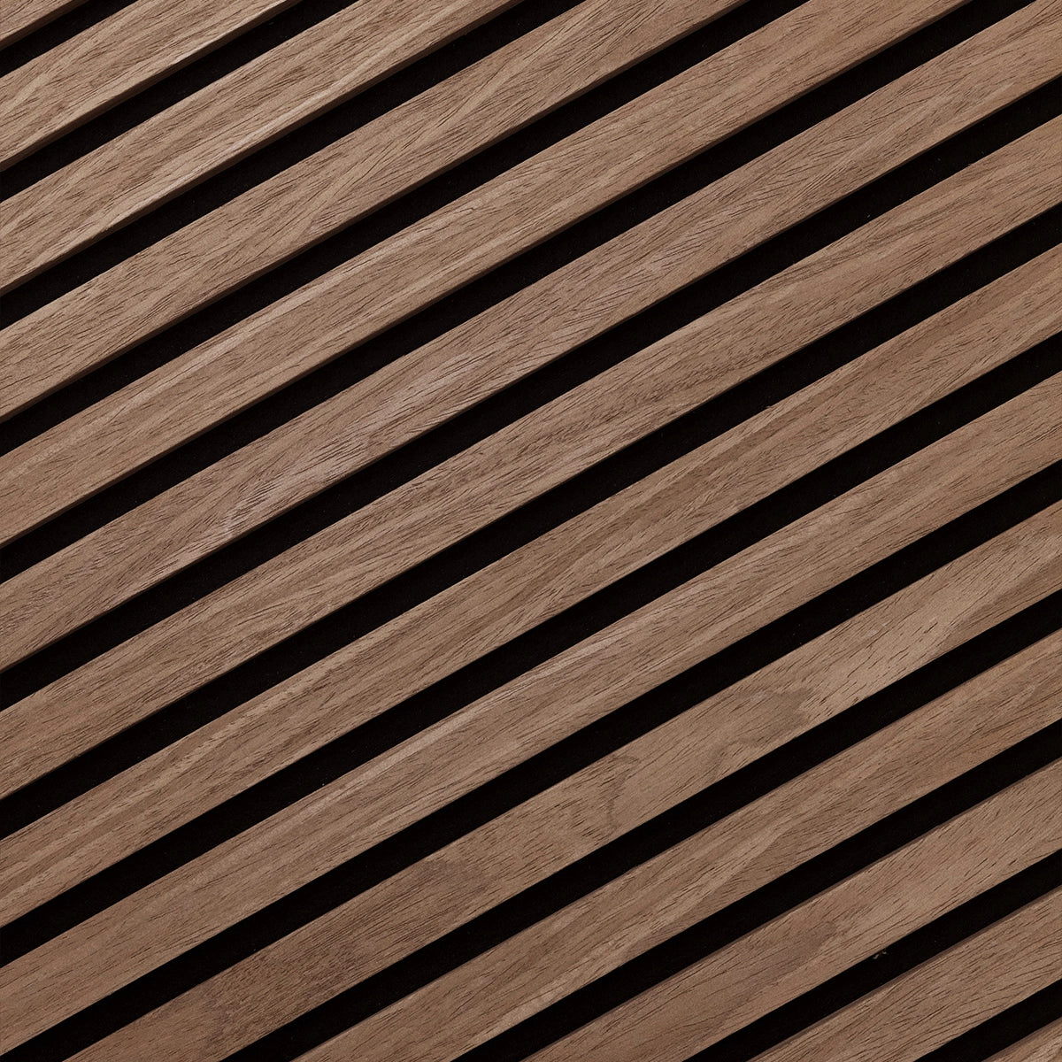 Leather Oak Acoustic Slat Panels