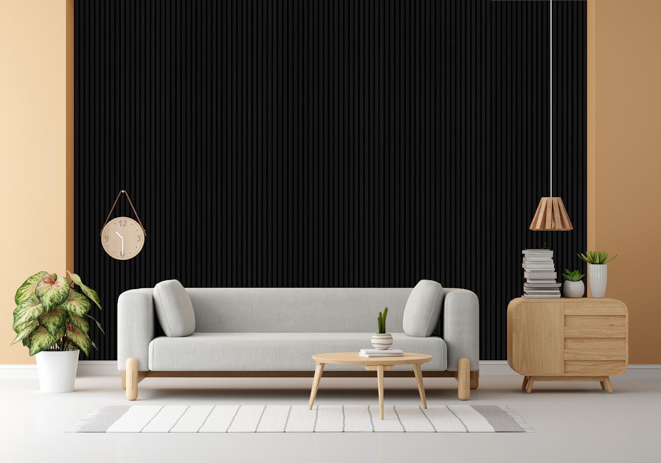 Garrison Midnight Oak Acoustic Slat Panels