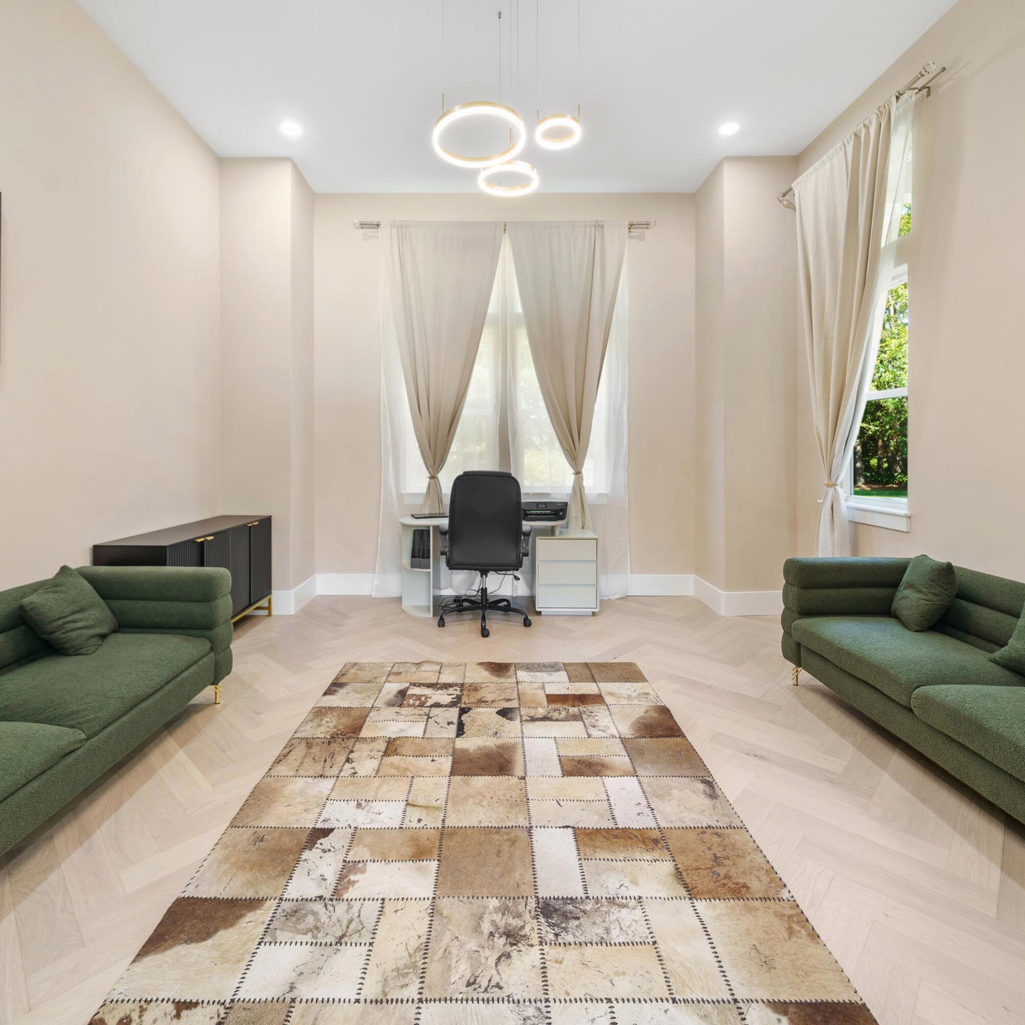 Ivory Herringbone White Oak