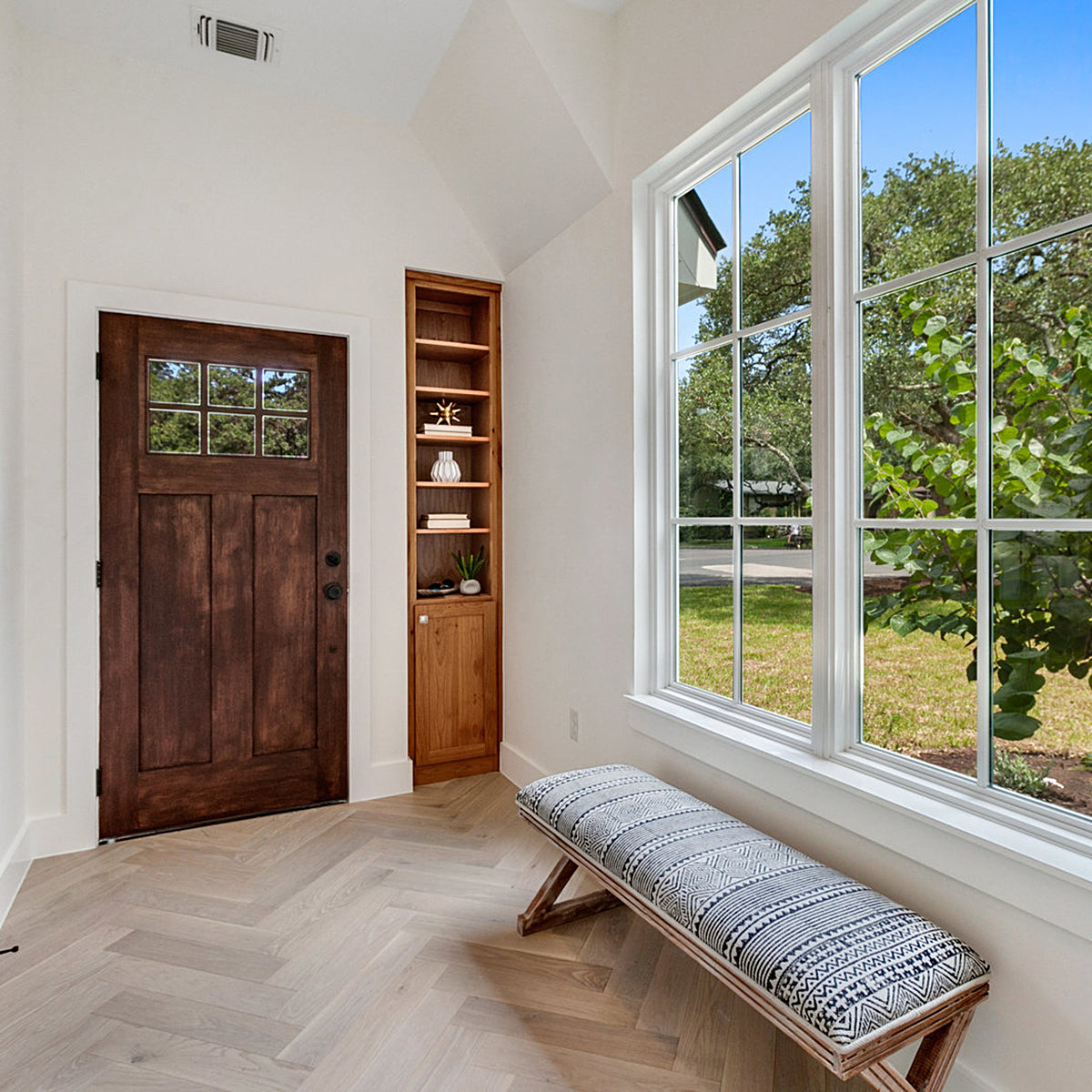 Ivory Herringbone White Oak