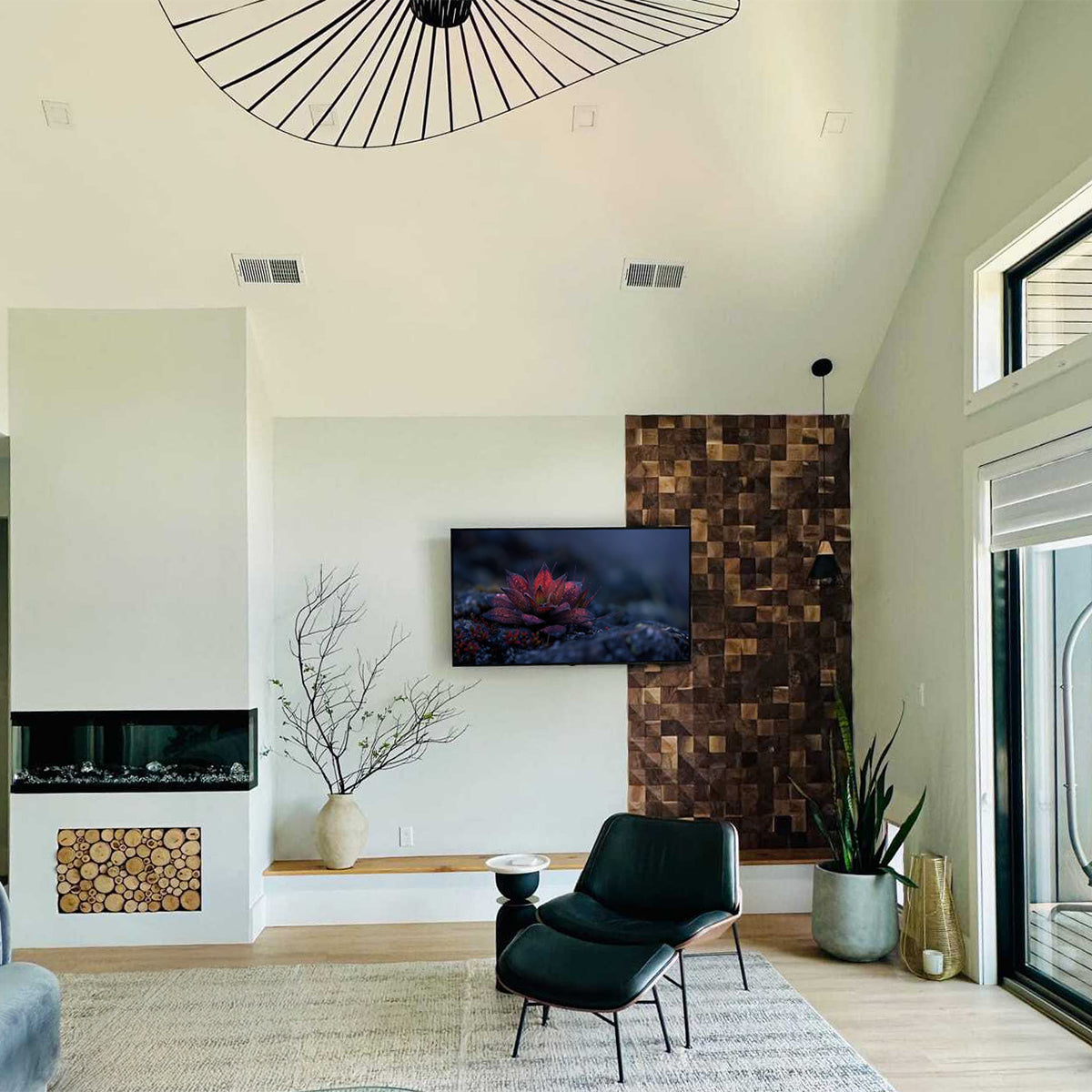 3D Diamond Natural Walnut