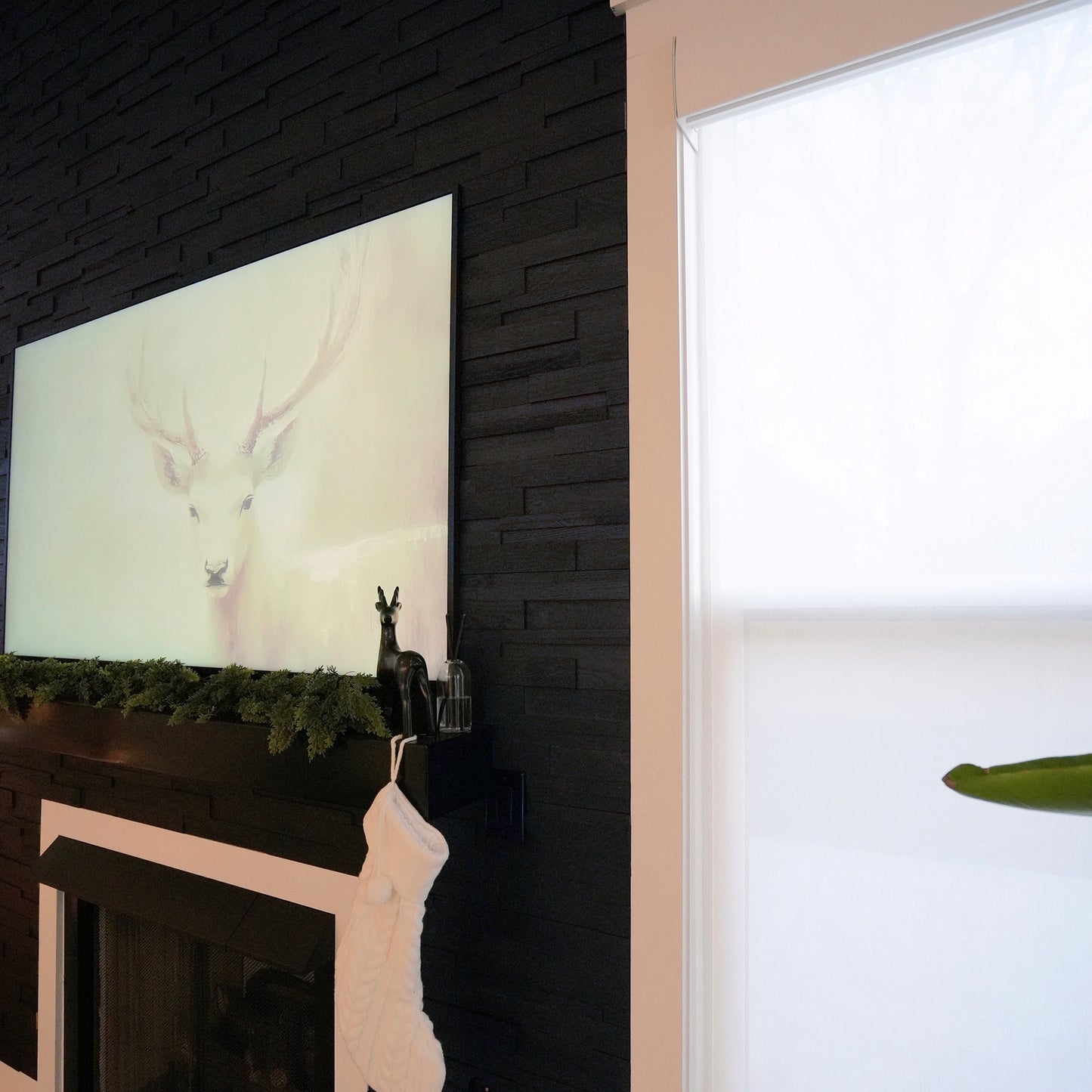 Ebony Oak 3D Stacked Wall Panels