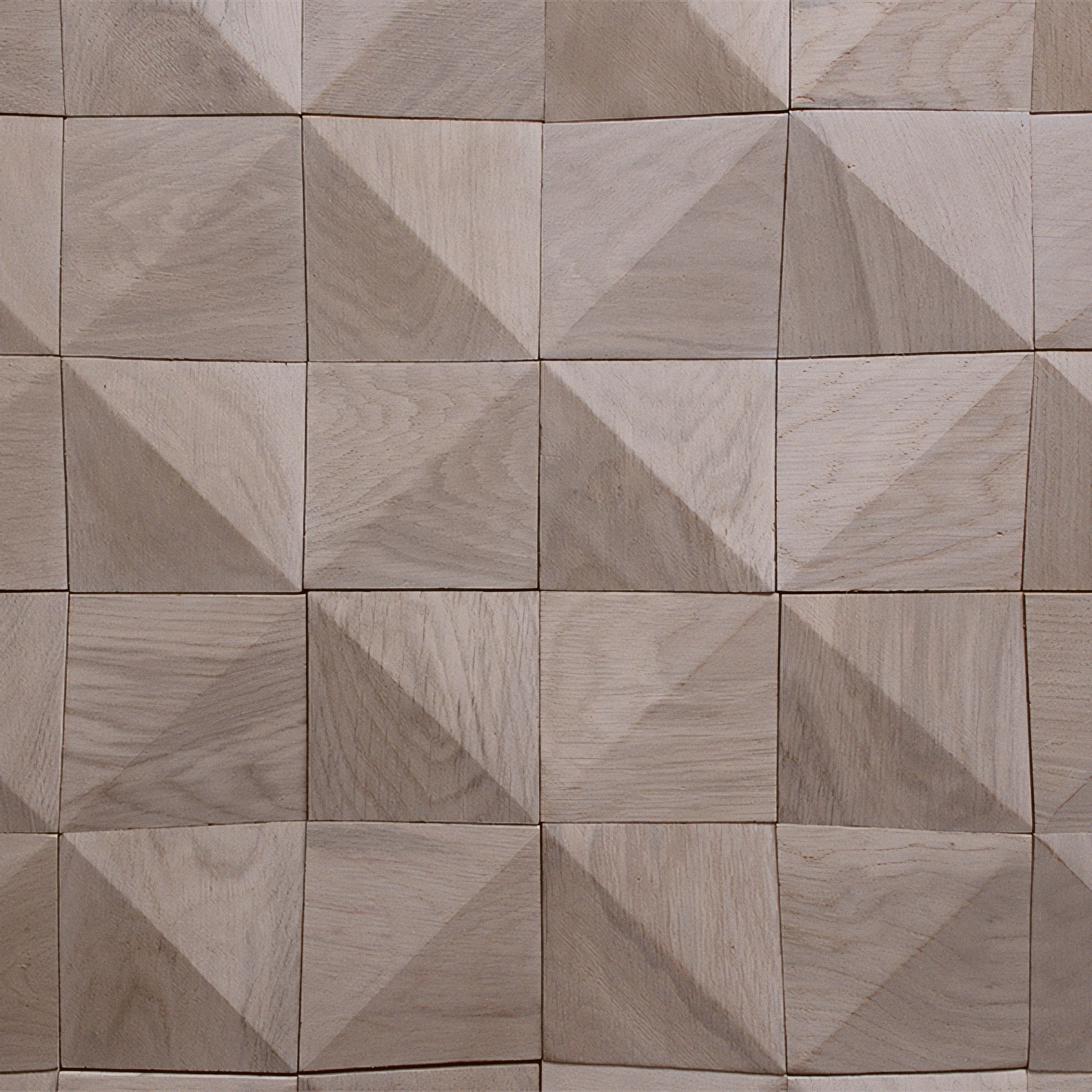 Polar Oak 3D Diamond Panels