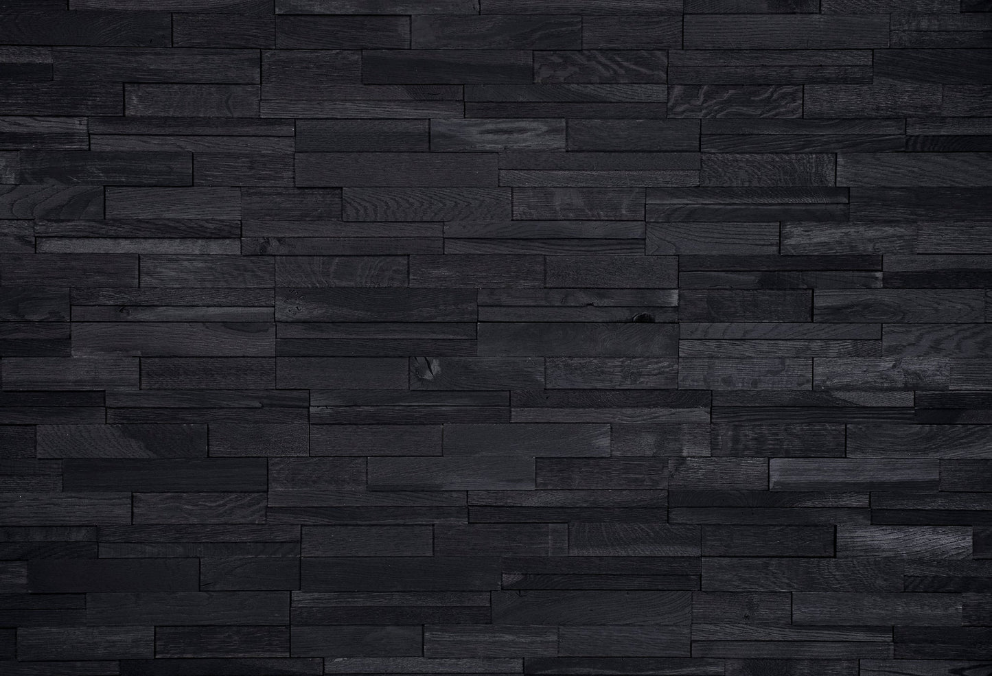 Ebony Oak 3D Stacked Wall Panels