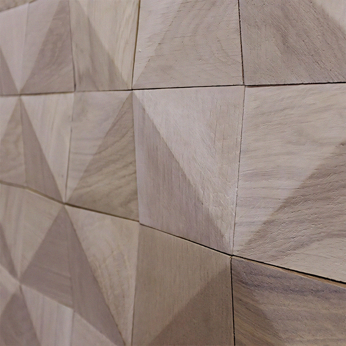 Polar Oak 3D Diamond Panels