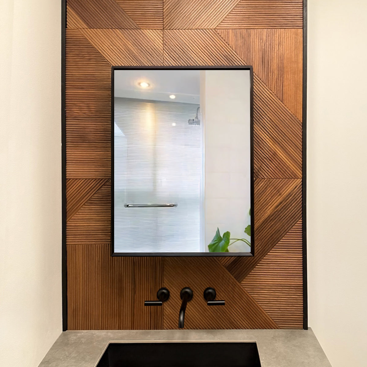 Natural Walnut Wood Wall Panel