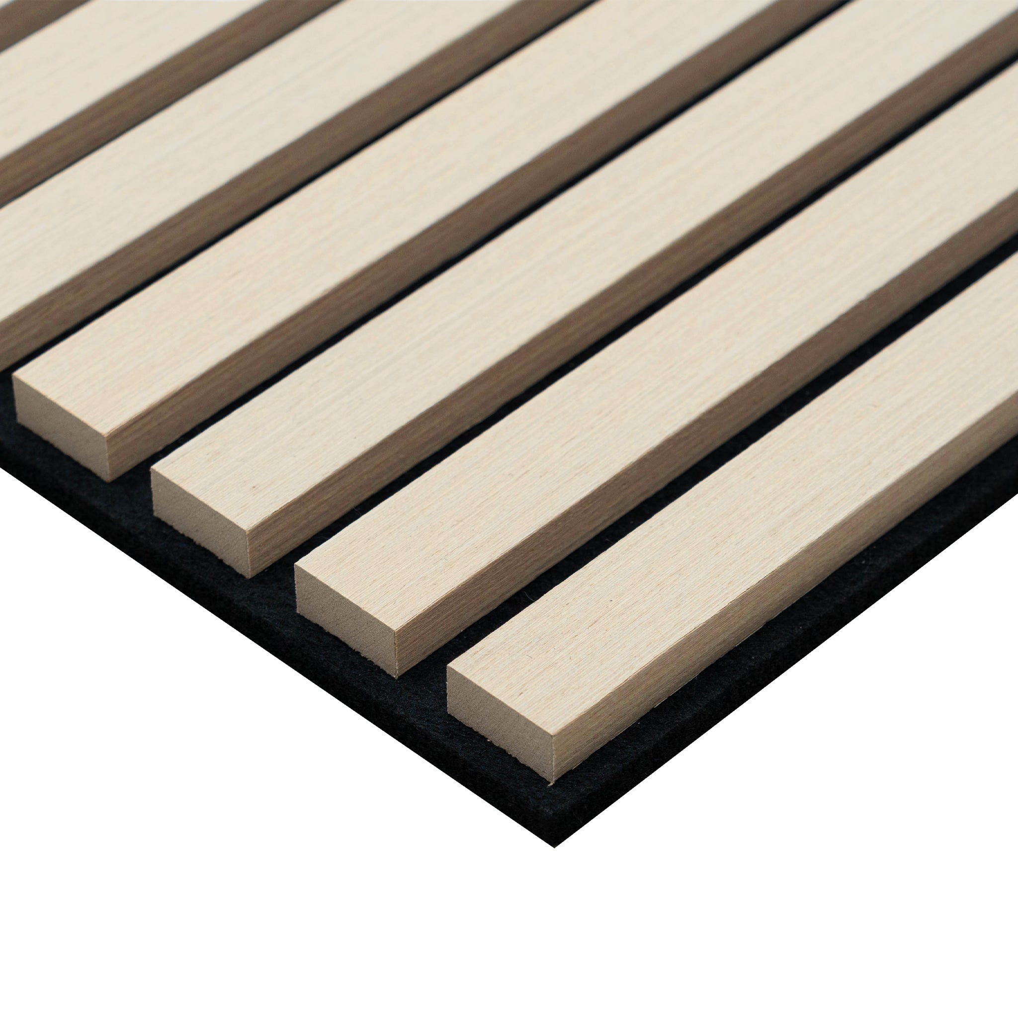 Natural Oak Acoustic Slat Panels 120" Length
