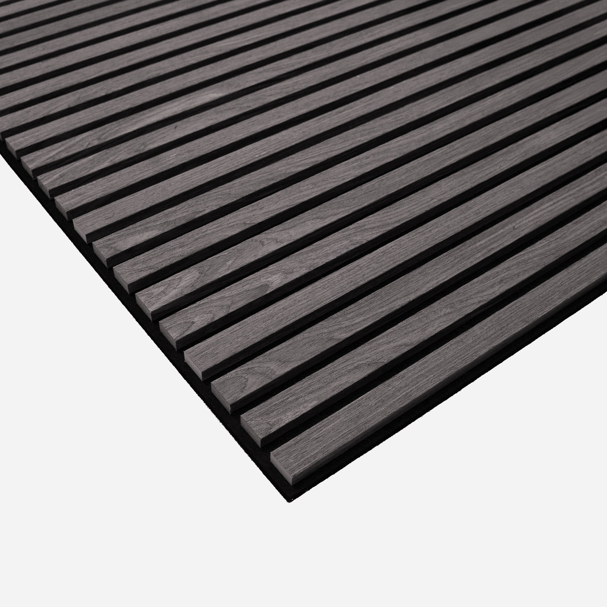 Cinder Oak Acoustic Slat Panels