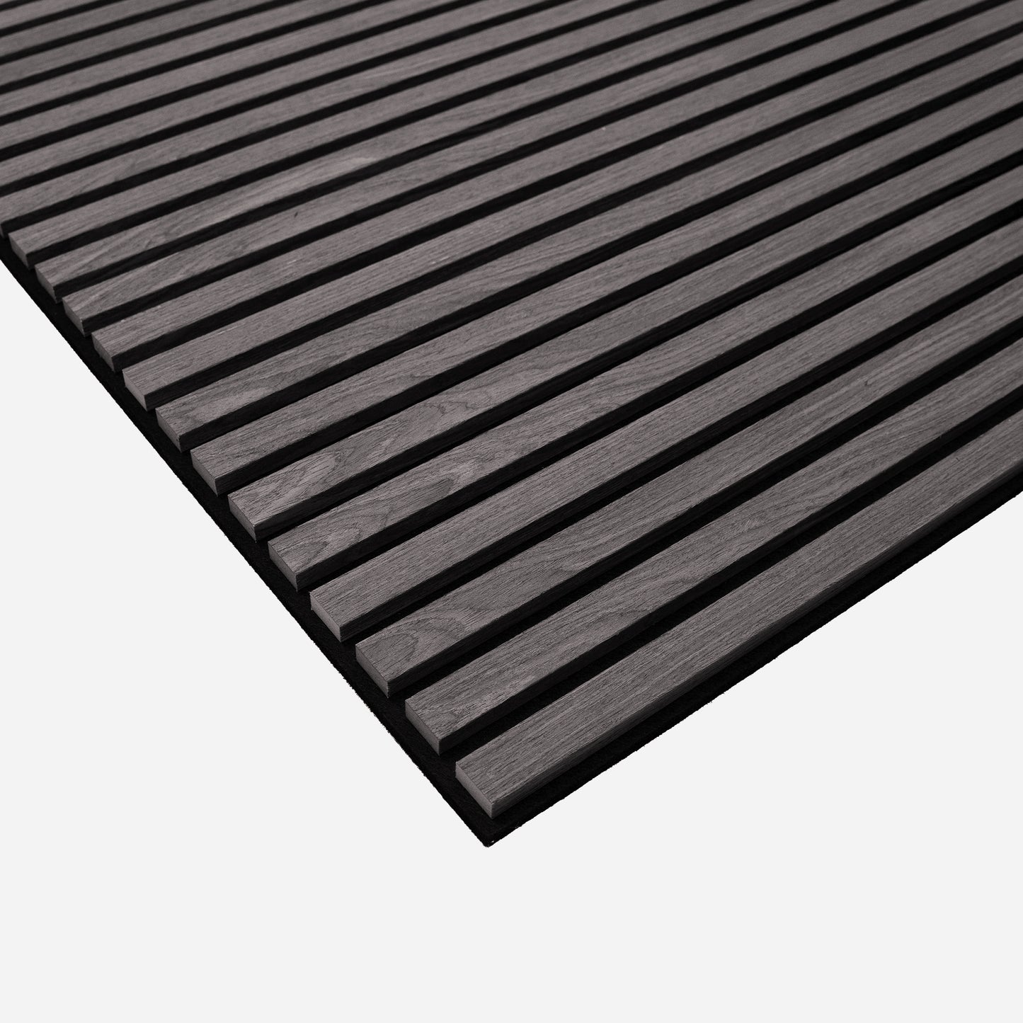 Cinder Oak Acoustic Slat Panels