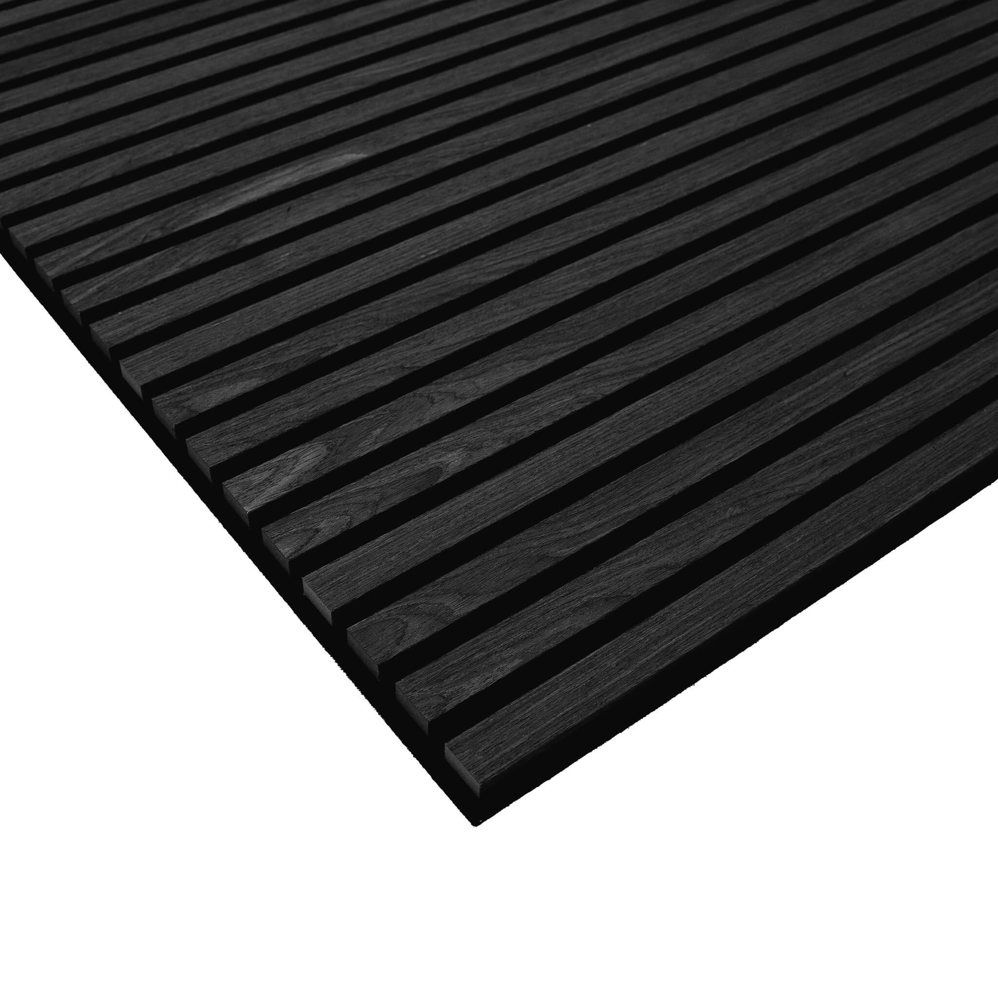 Noir White Oak Acoustic Slat Panels 94.5" Length