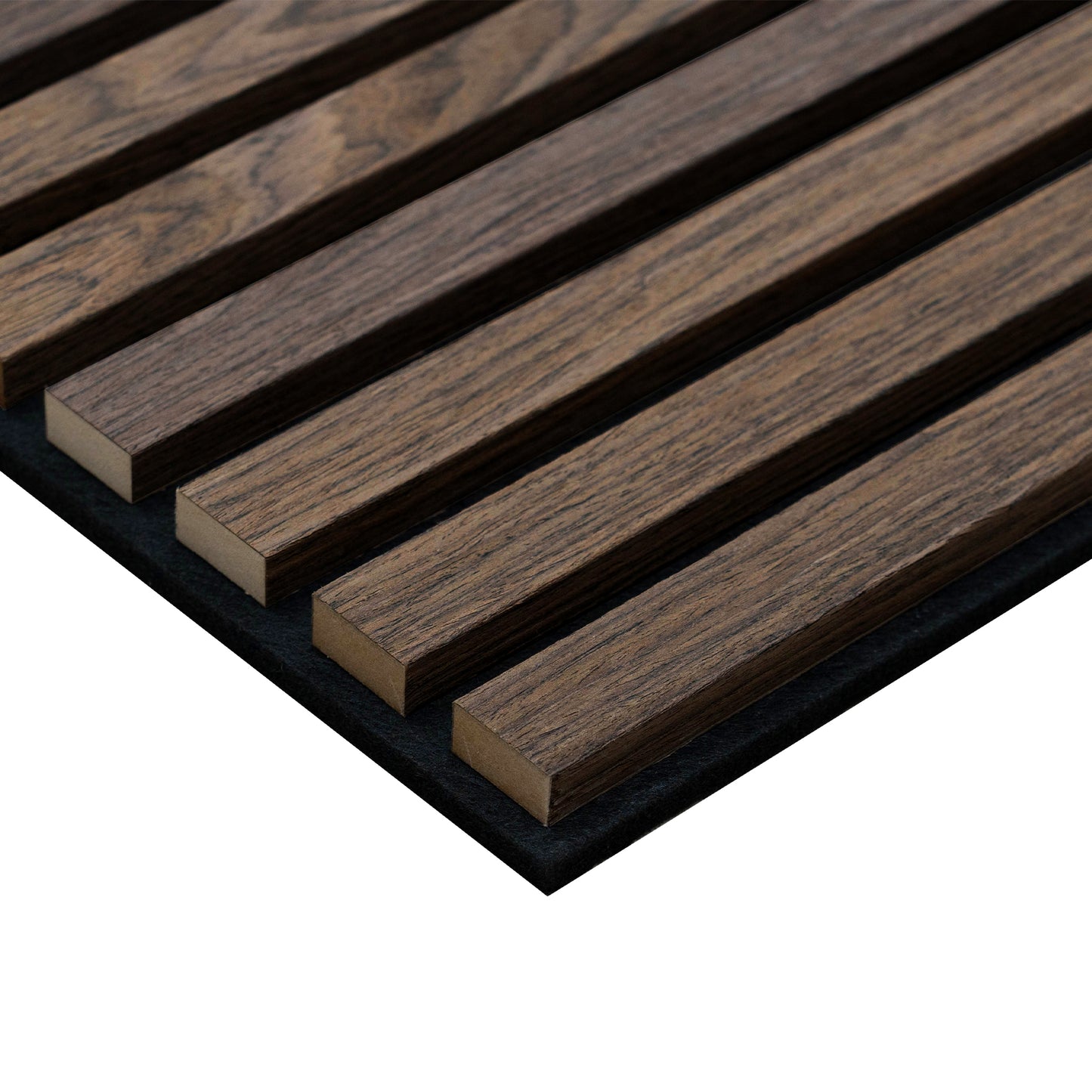 Toasted Walnut Acoustic Slat Tiles 23.6"
