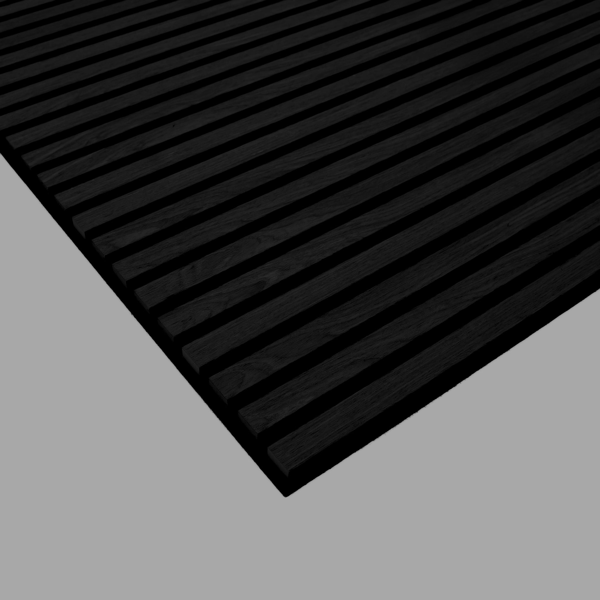 Noir White Oak Acoustic Slat Panels 94.5" Length