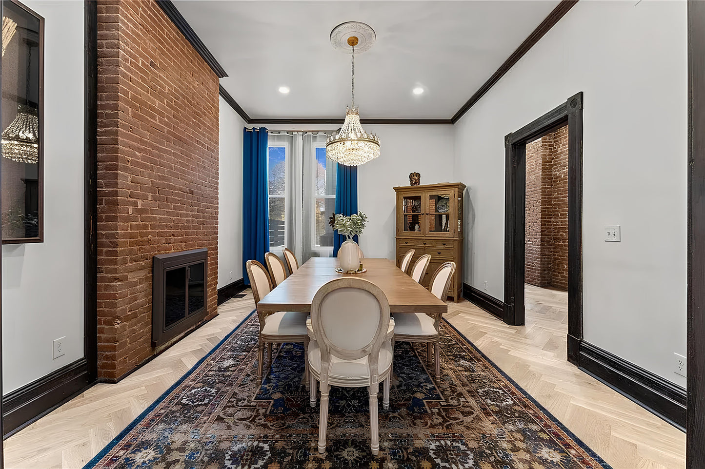 Chalet Herringbone White Oak