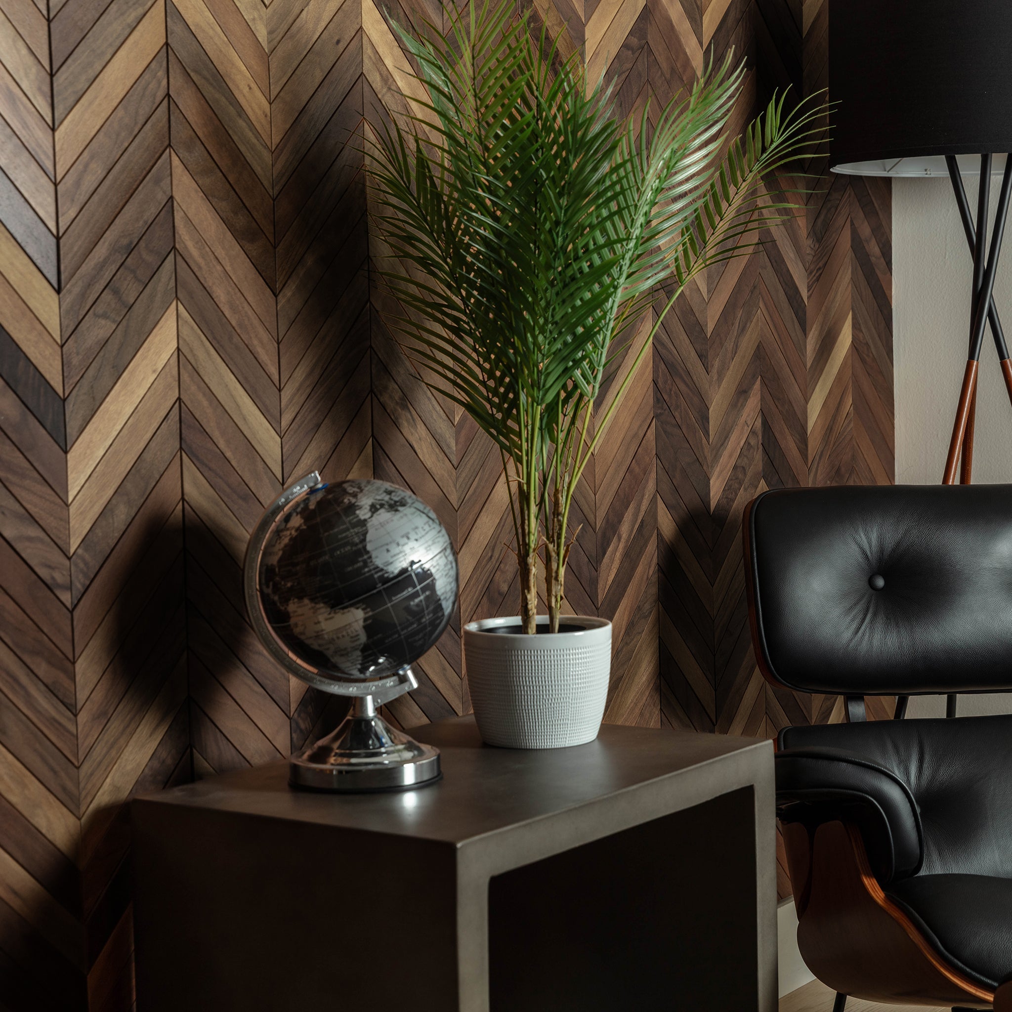 Chevron Natural Walnut