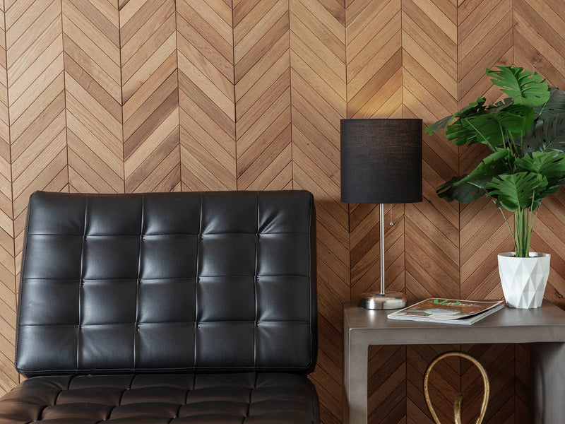 Natural Oak Chevron Panels