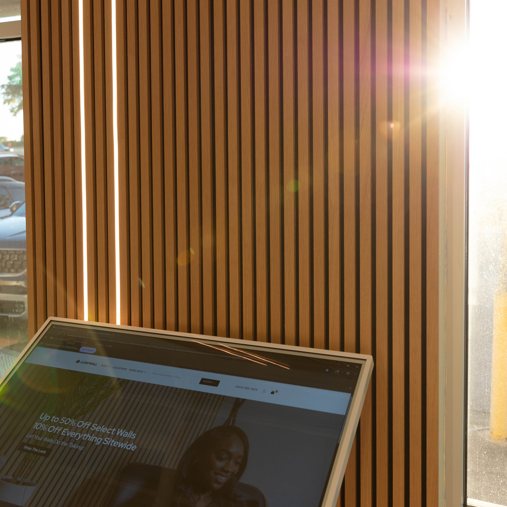 Luxe LED™ Slat Wall Light Kit