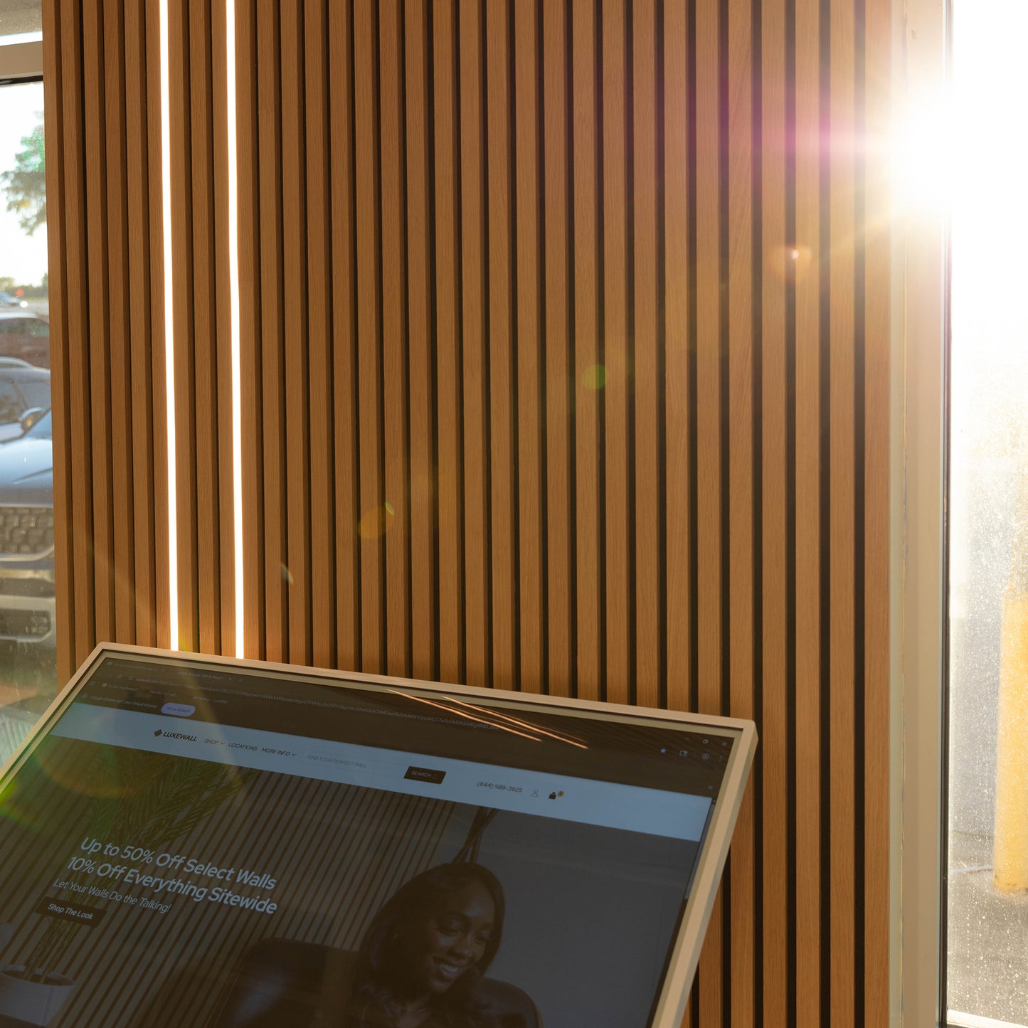 Luxe LED™ Slat Wall Light Kit