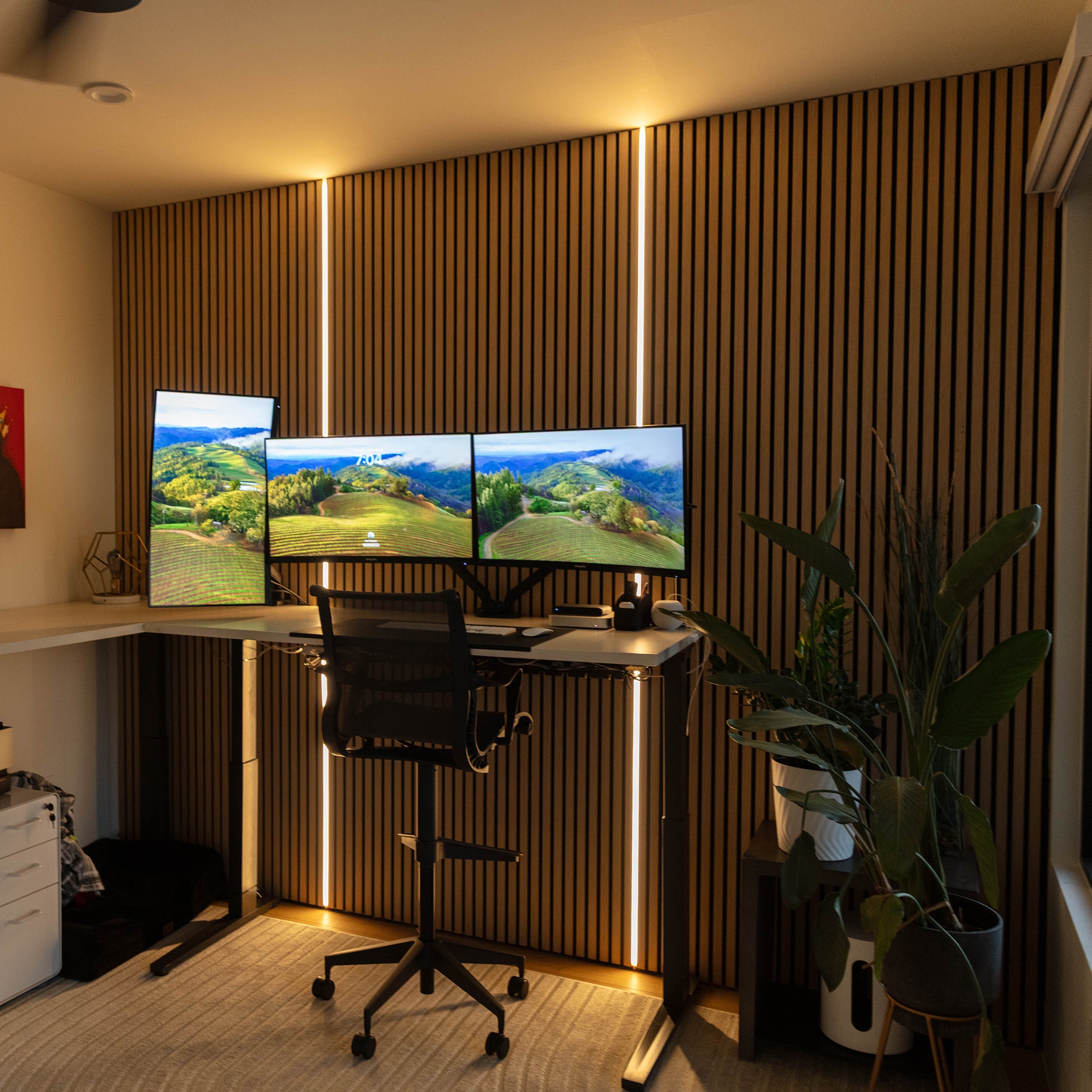 Luxe LED™ Slat Wall Light Kit
