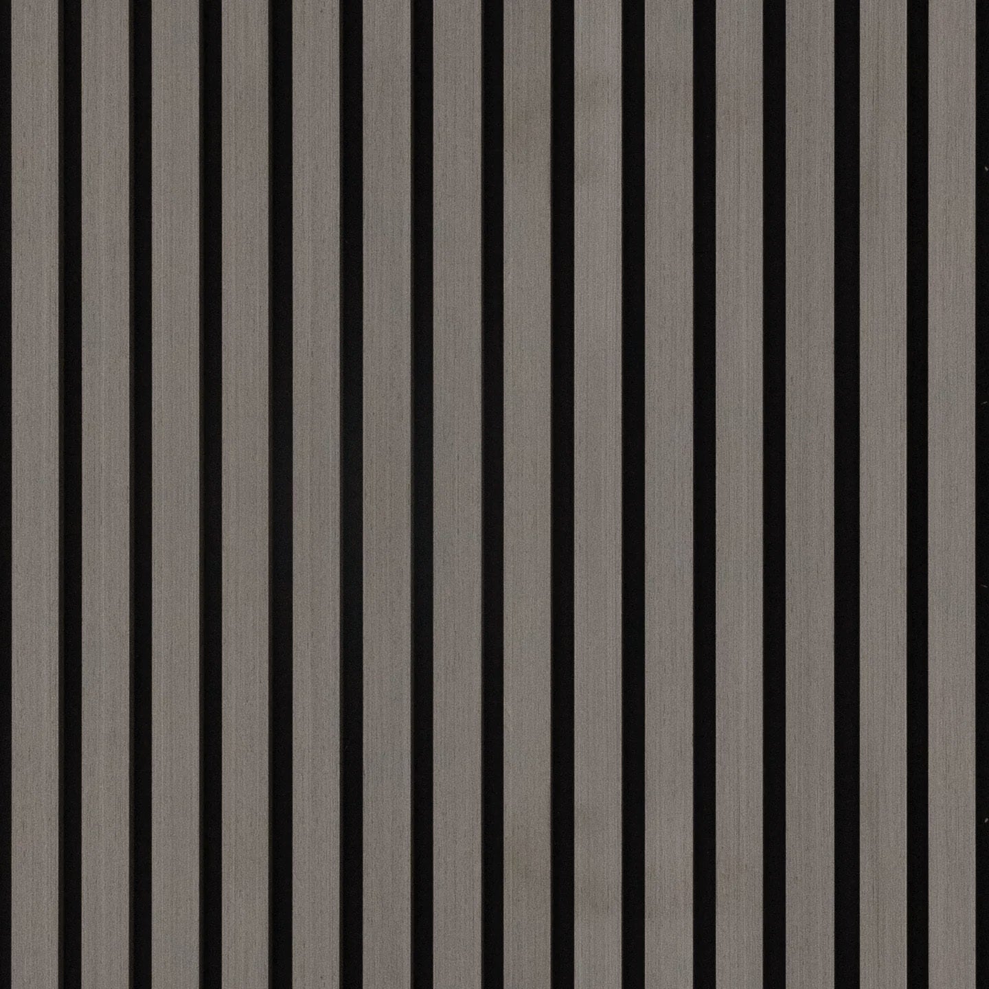 Dusty Grey Oak Acoustic Slat Panels 108.2" Length