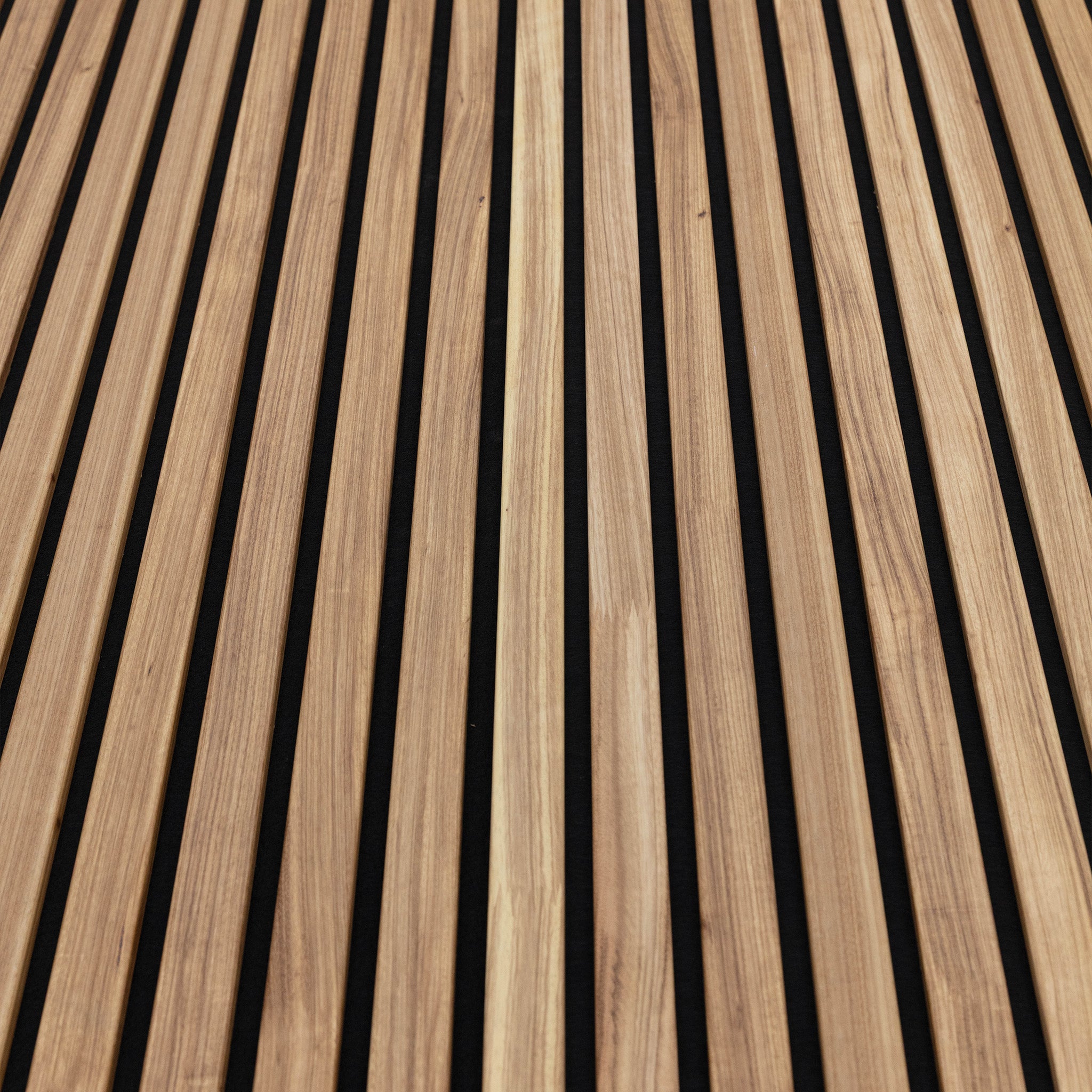 AFD Zebra Wood Extra Wide Acoustic Slat Panel