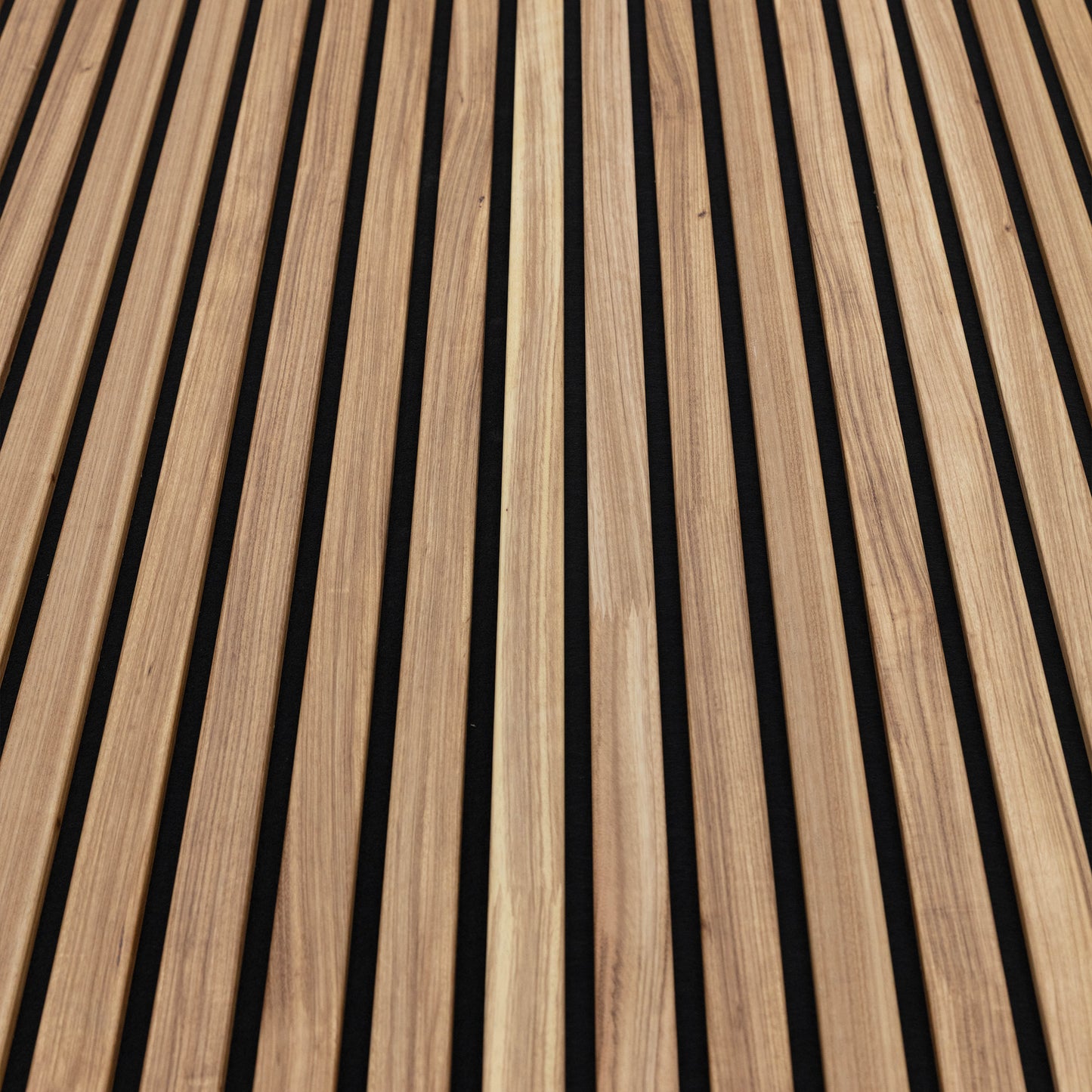 AFD Zebra Wood Extra Wide Acoustic Slat Panel