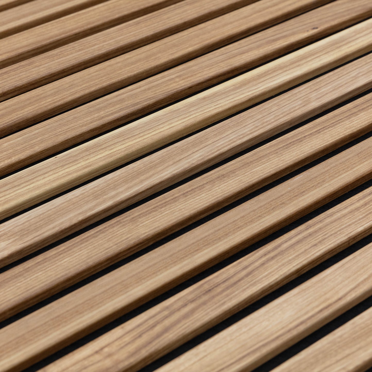 AFD Zebra Wood Extra Wide Acoustic Slat Panel