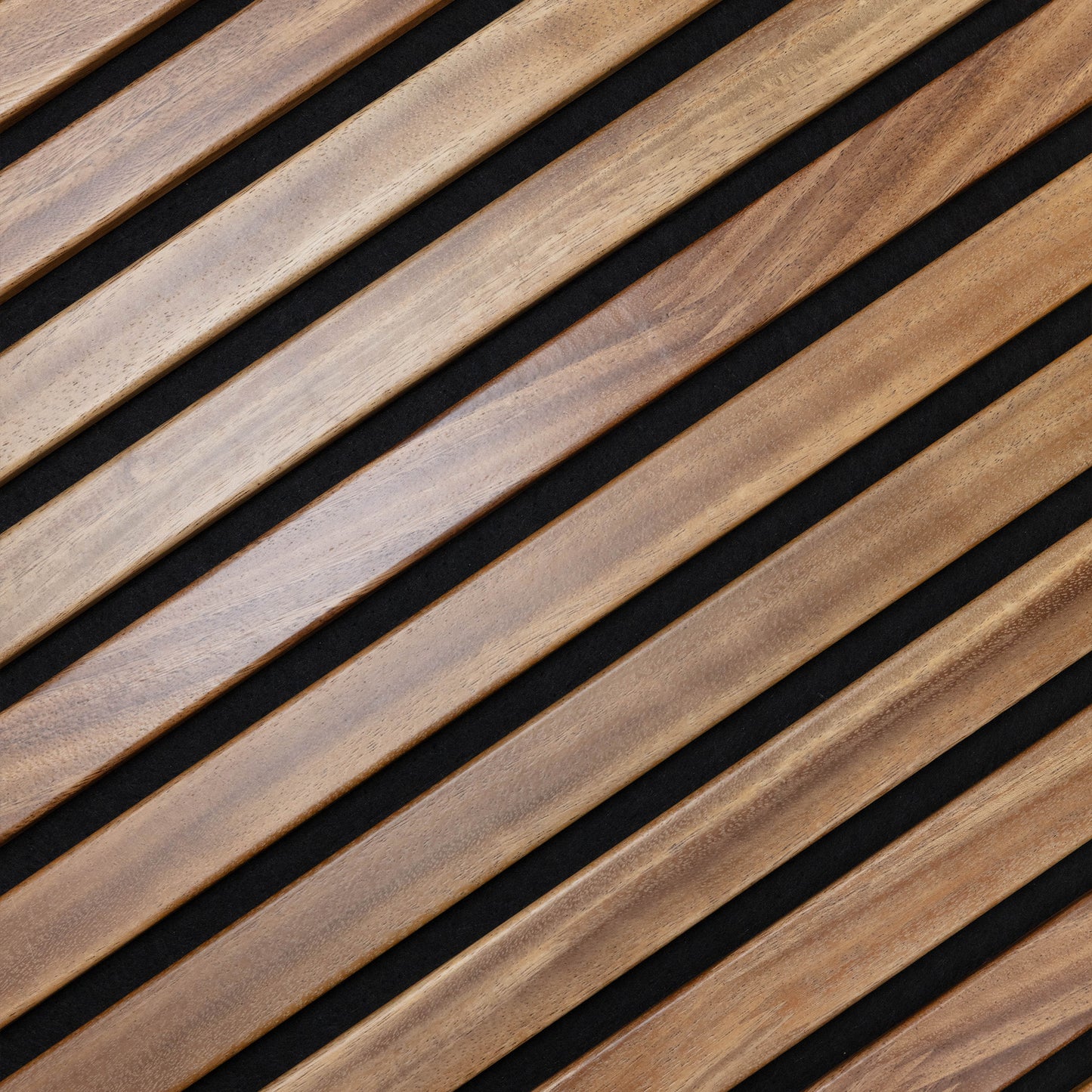 AFD South American Walnut Extra Wide Acoustic Slat Panel