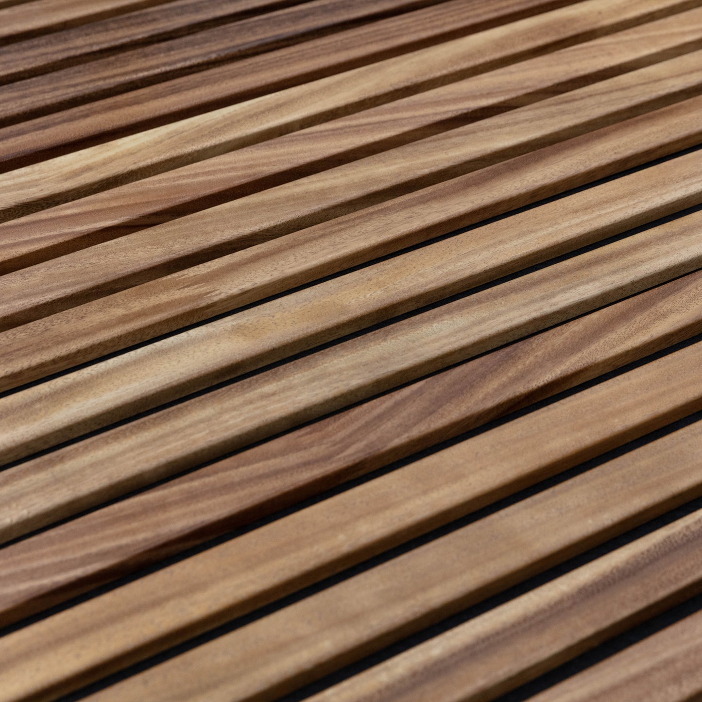 AFD South American Walnut Extra Wide Acoustic Slat Panel