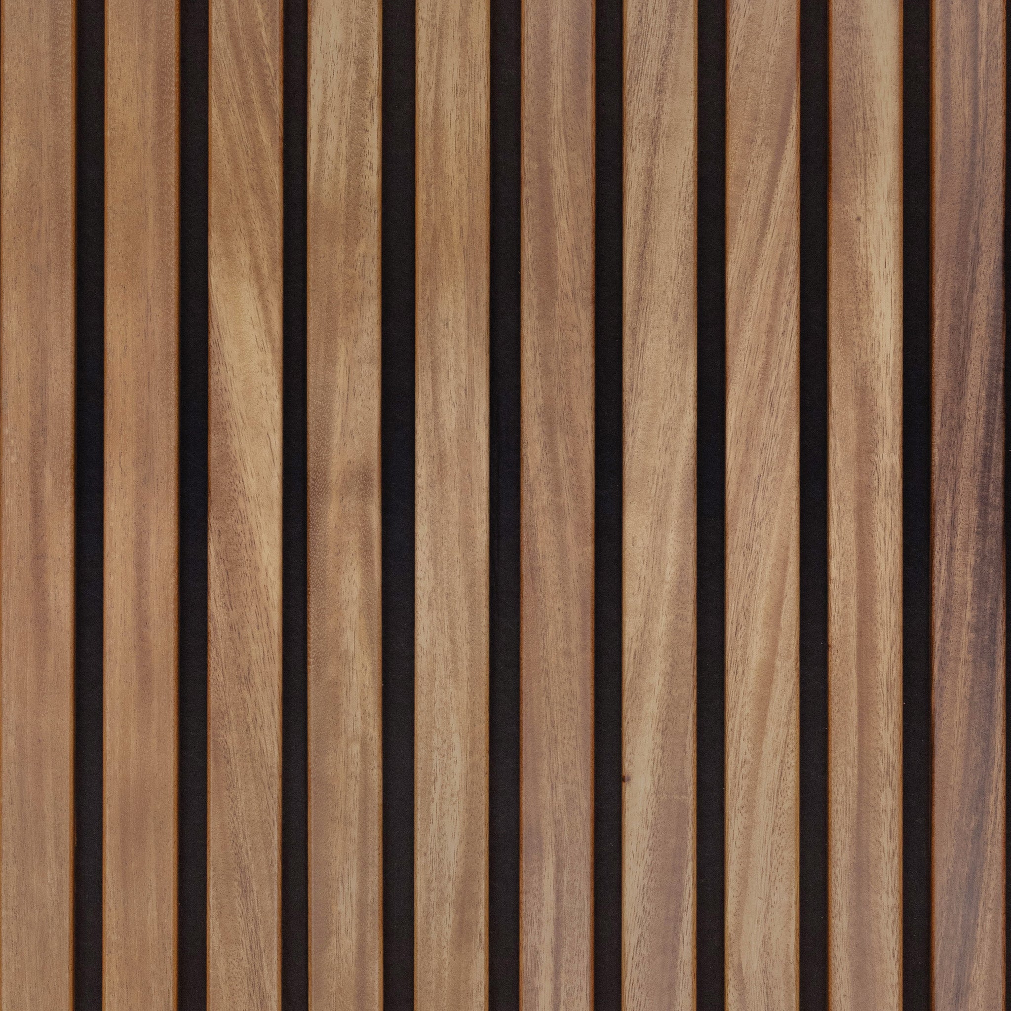 AFD South American Walnut Extra Wide Acoustic Slat Panel