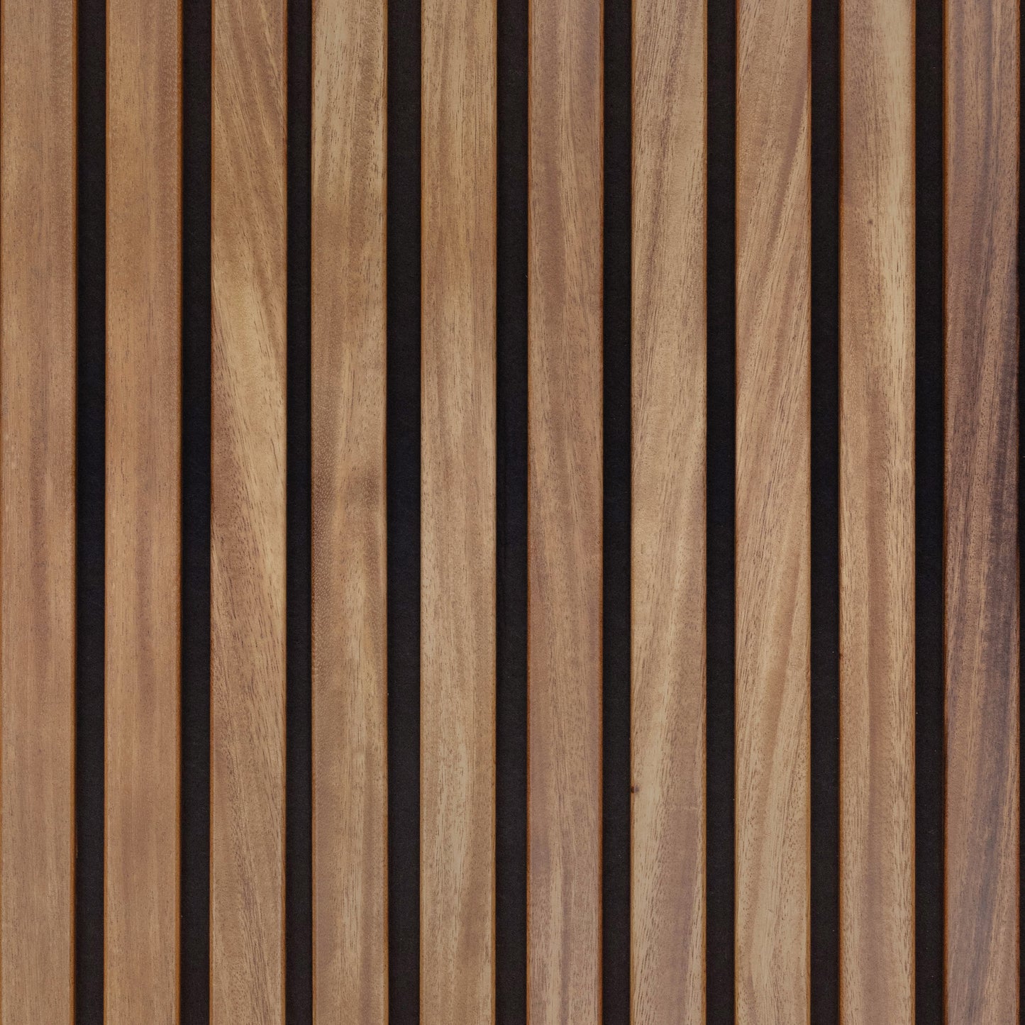 AFD South American Walnut Extra Wide Acoustic Slat Panel