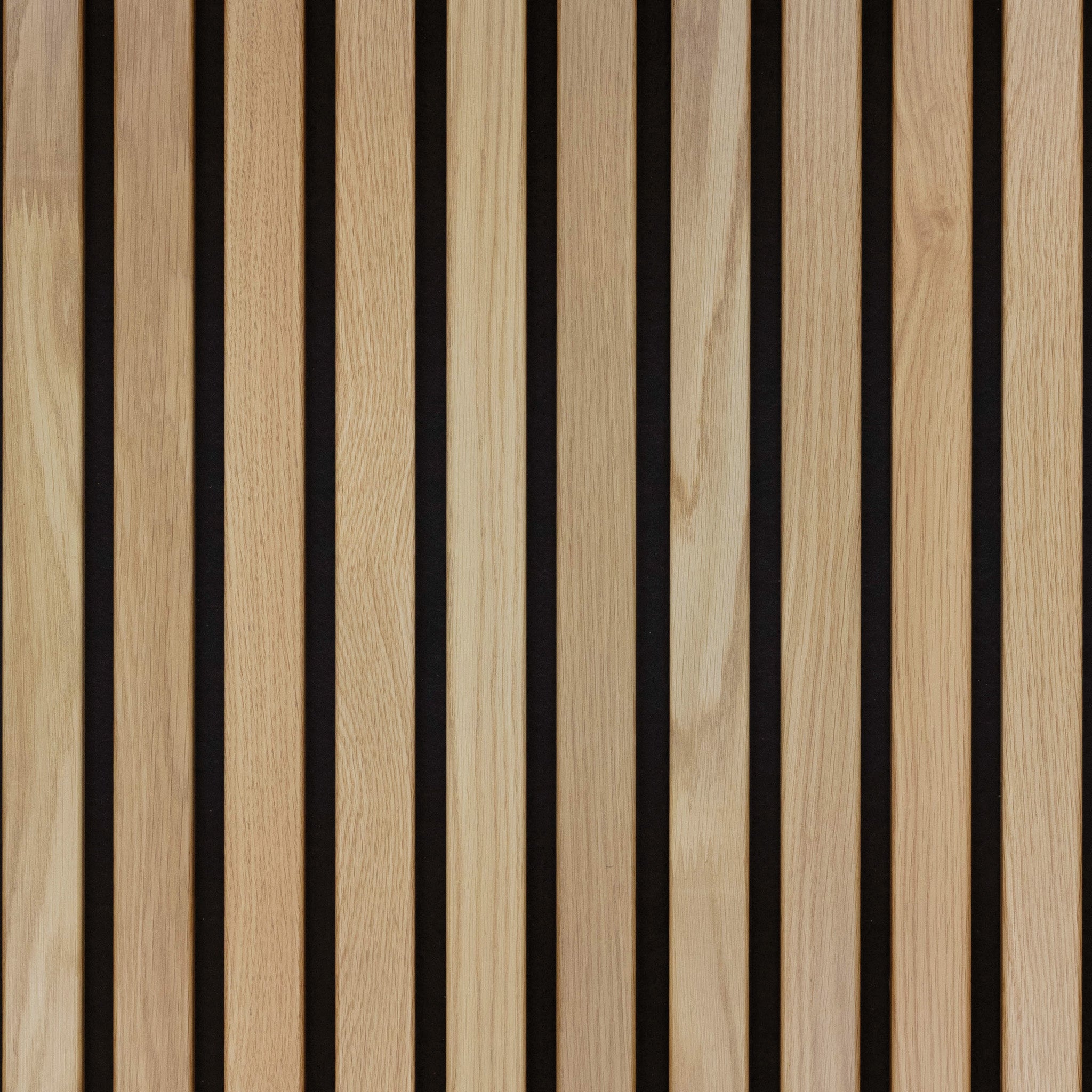 AFD White Oak Extra Wide Acoustic Slat Panels