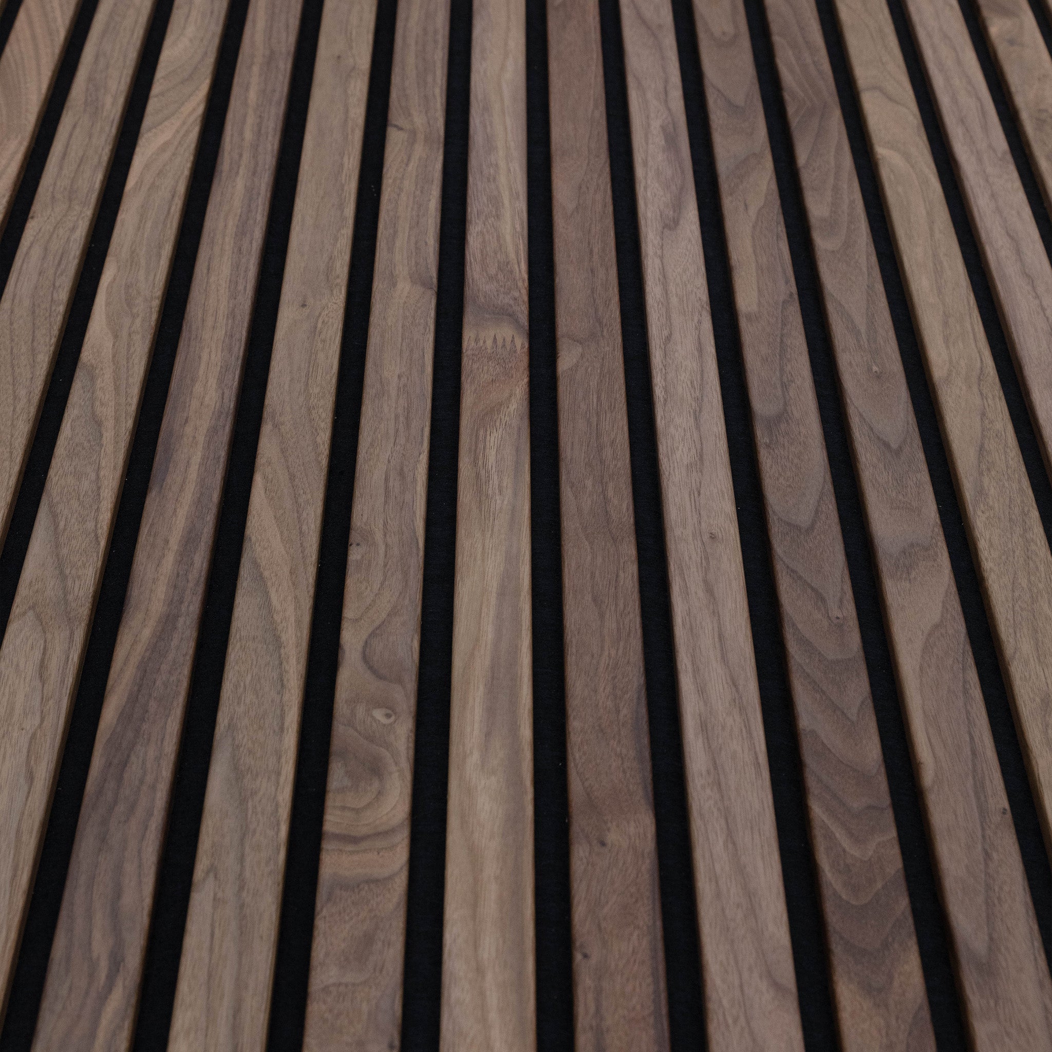 AFD Black Walnut Extra Wide Acoustic Slat Panels
