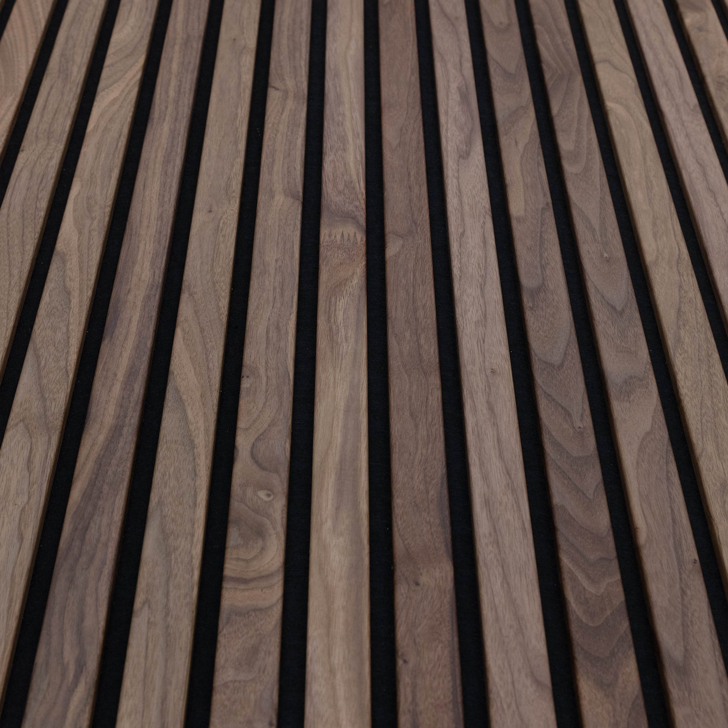 AFD Black Walnut Extra Wide Acoustic Slat Panels