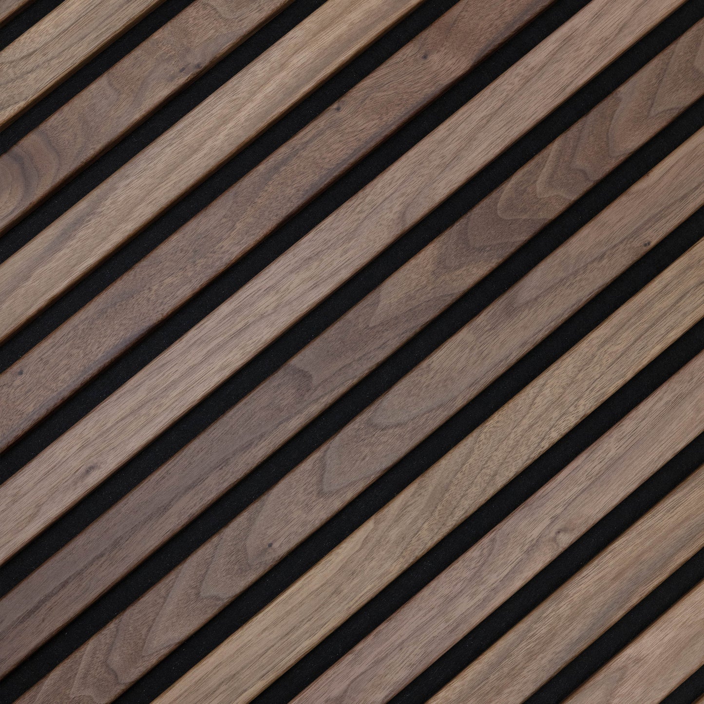 AFD Black Walnut Extra Wide Acoustic Slat Panels