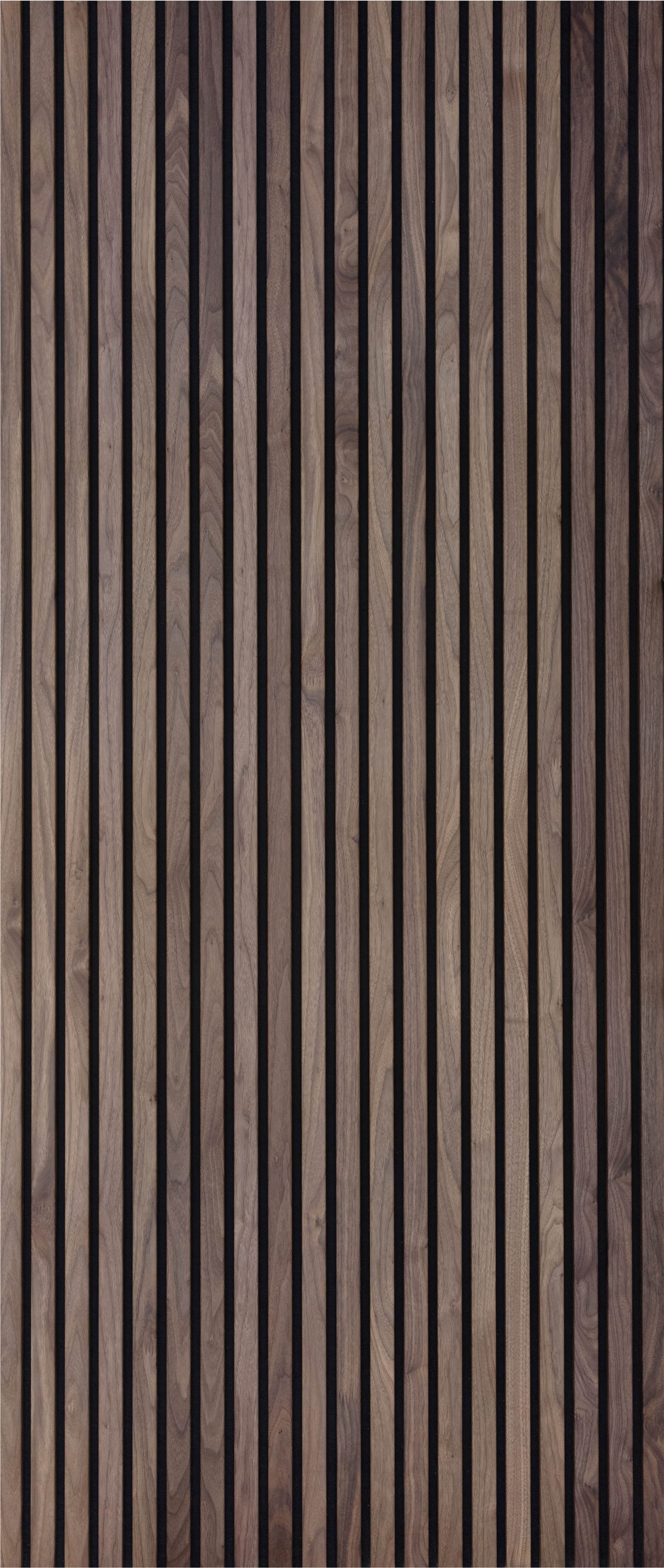 AFD Black Walnut Extra Wide Acoustic Slat Panels