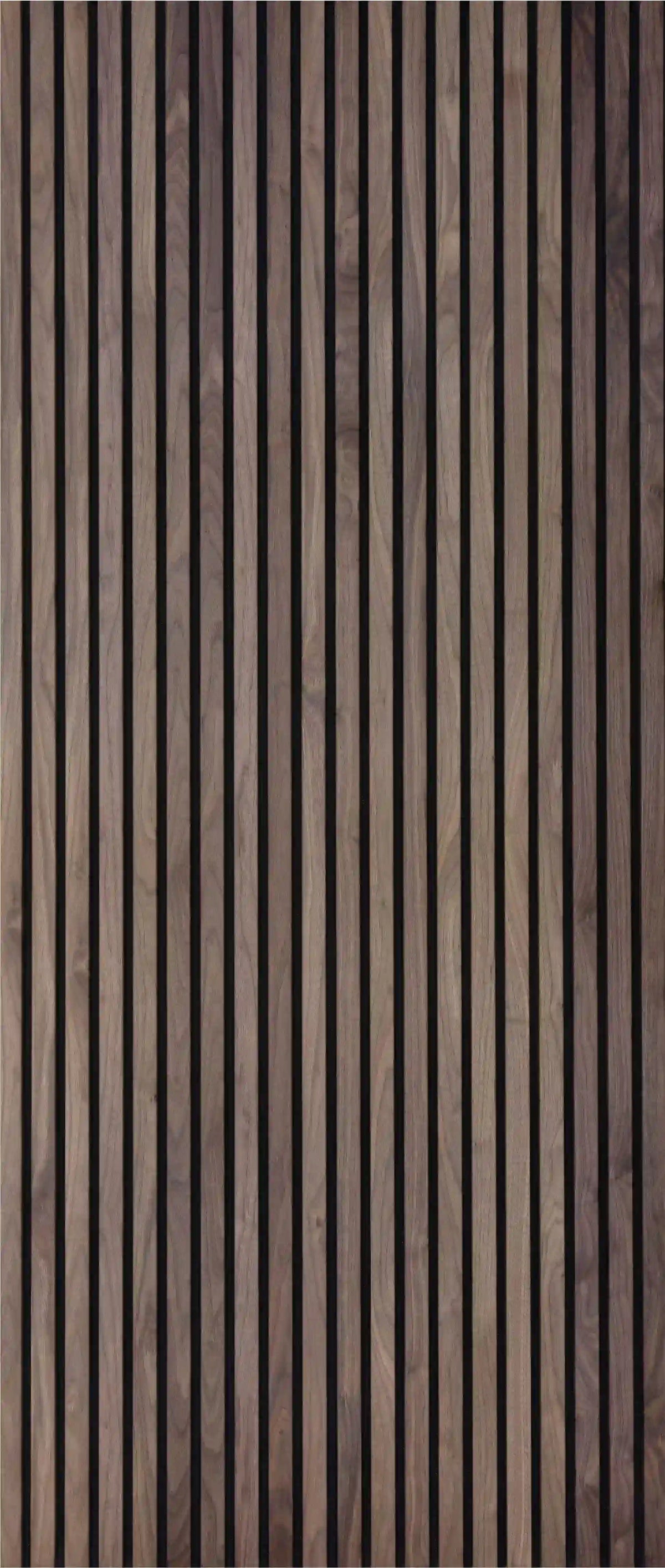 AFD Black Walnut Extra Wide Acoustic Slat Panels