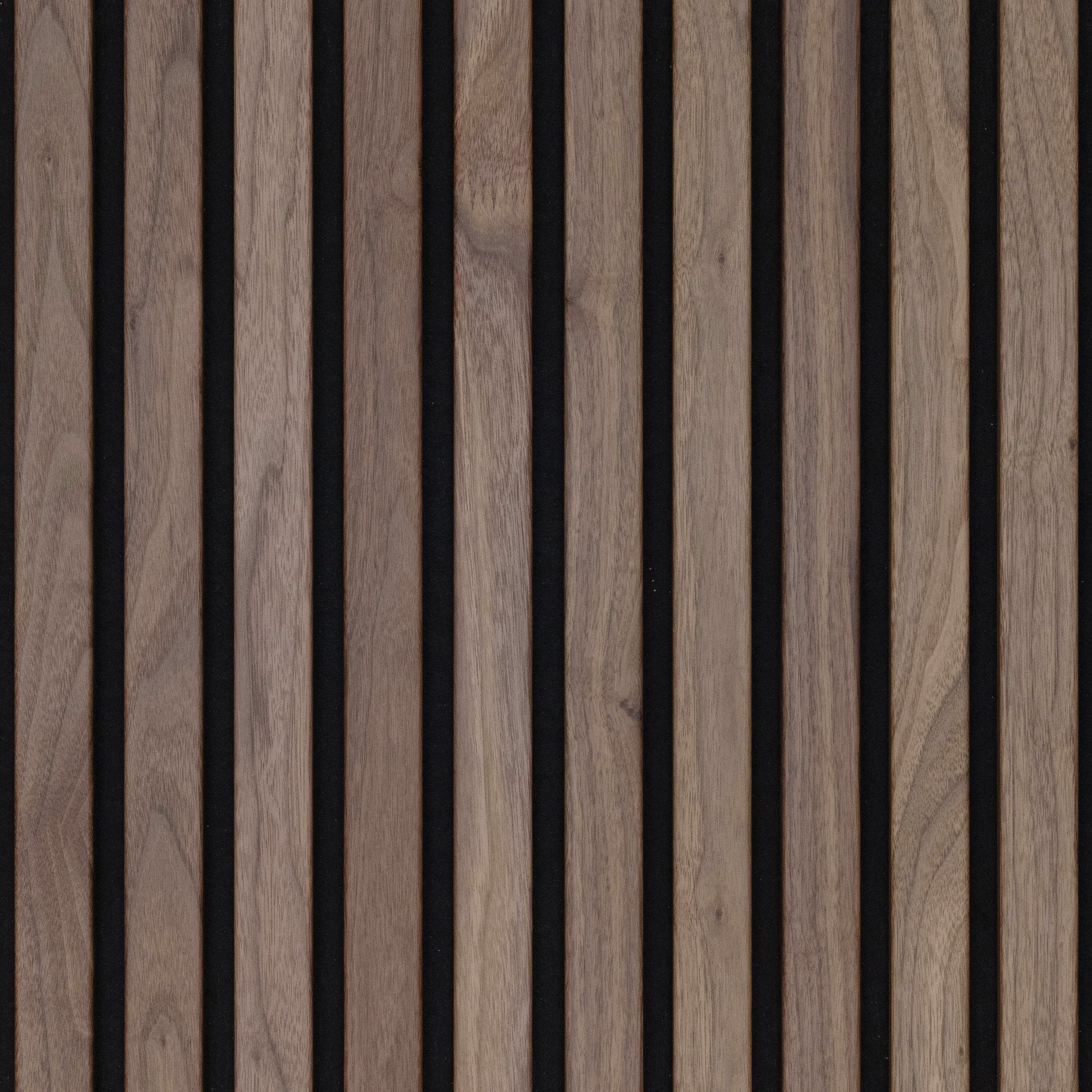 AFD Black Walnut Extra Wide Acoustic Slat Panels