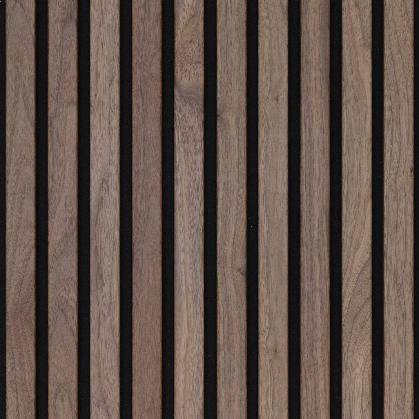 AFD Black Walnut Extra Wide Acoustic Slat Panels