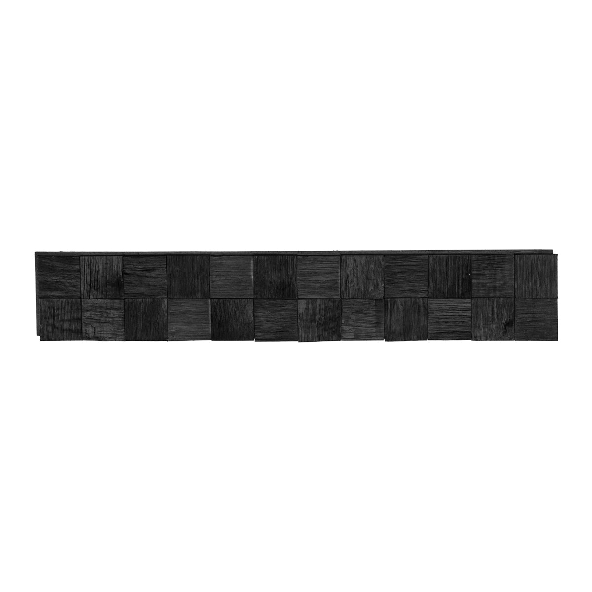 Ebony Oak 3D Block Wall Panels