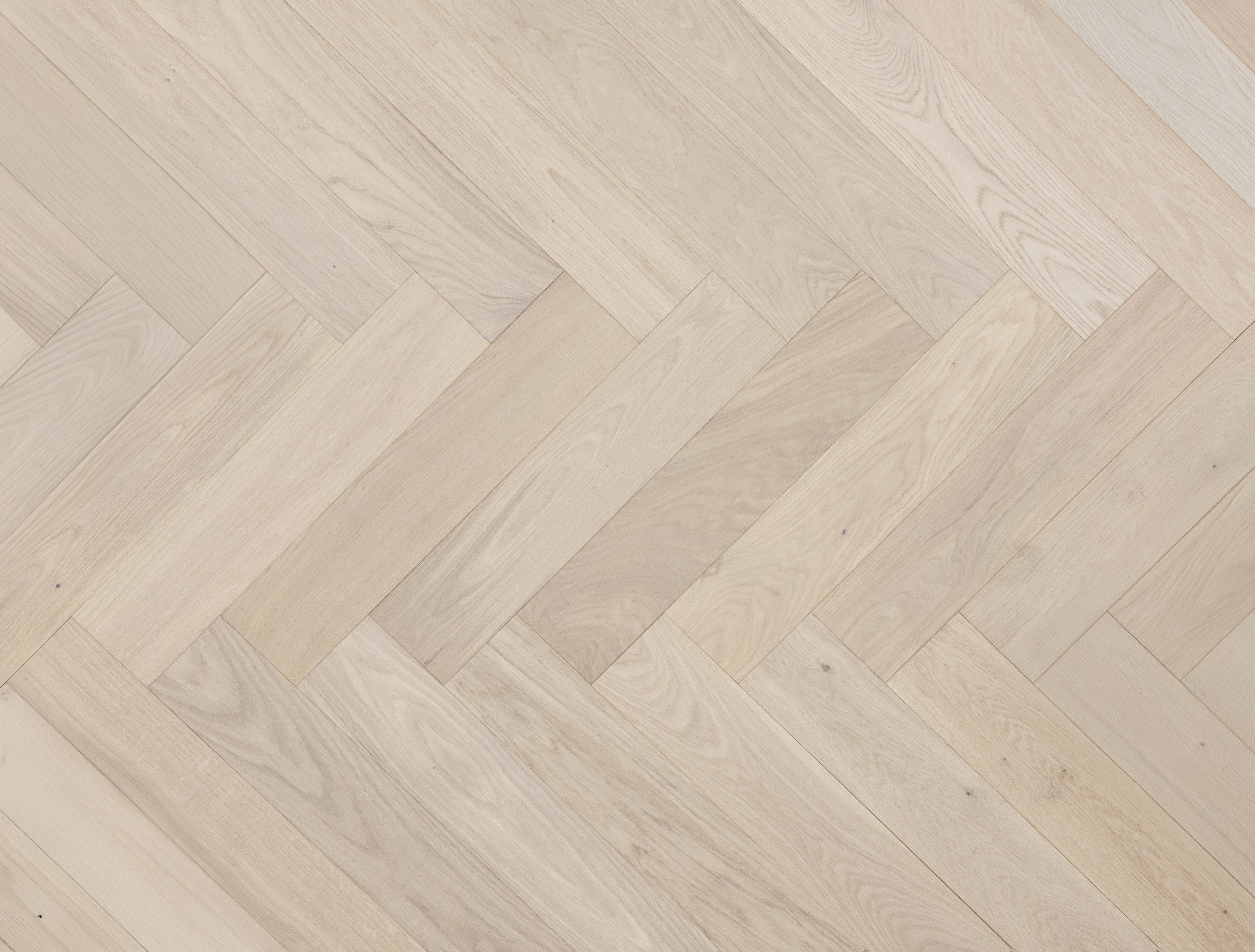 Chalet Herringbone White Oak