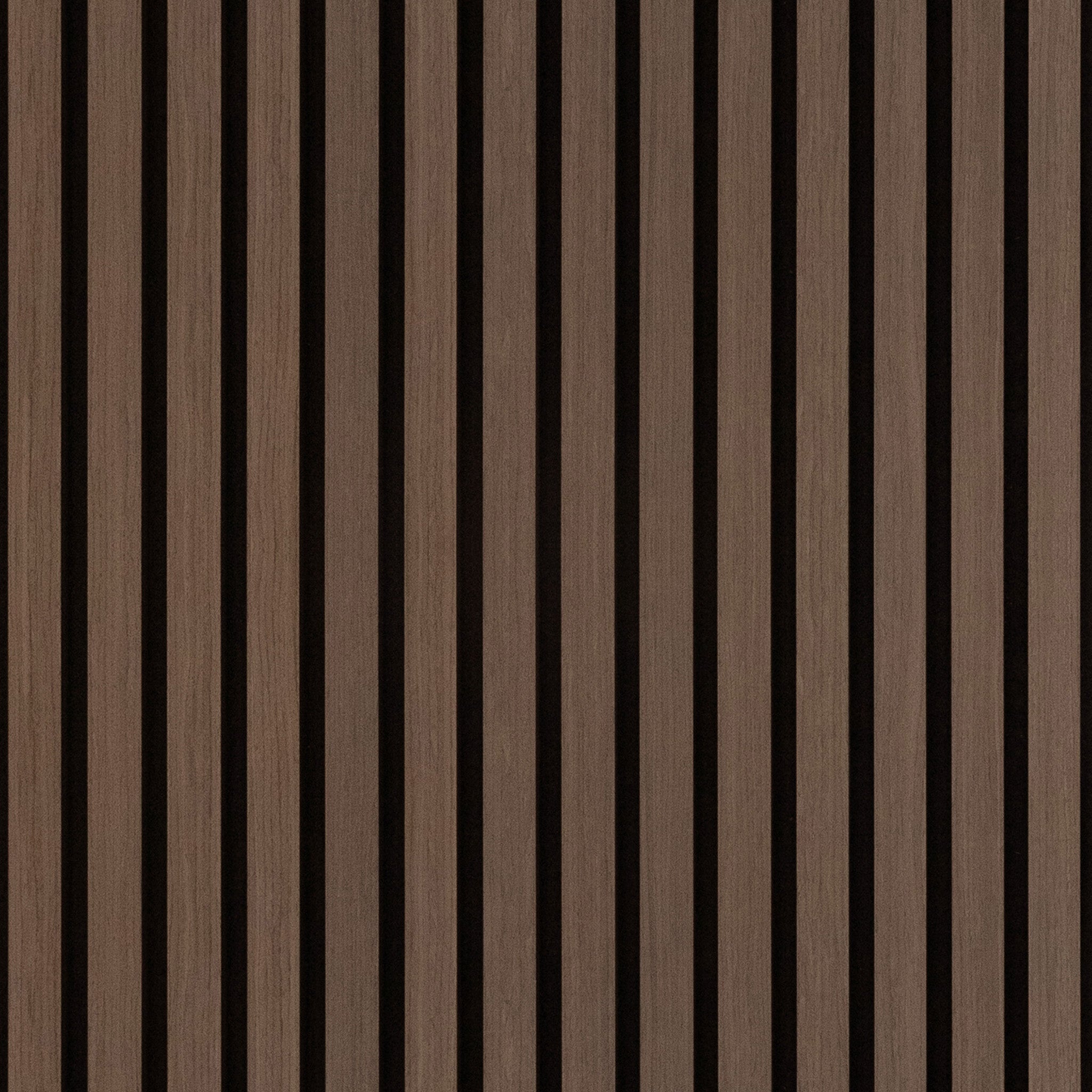 Dark Walnut Acoustic Slat Panels 108.25"