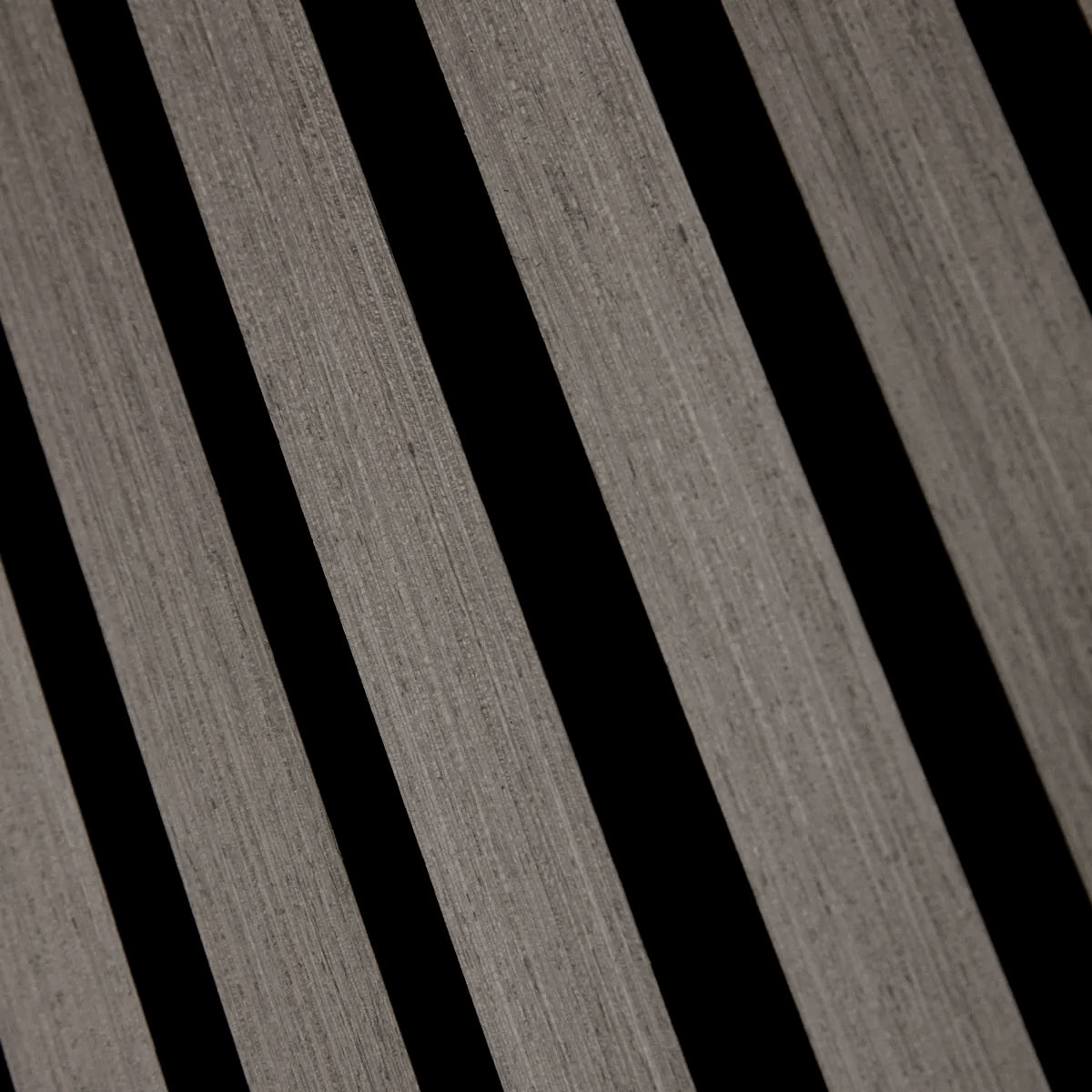 Dusty Grey Oak Acoustic Slat Panels 108.2" Length