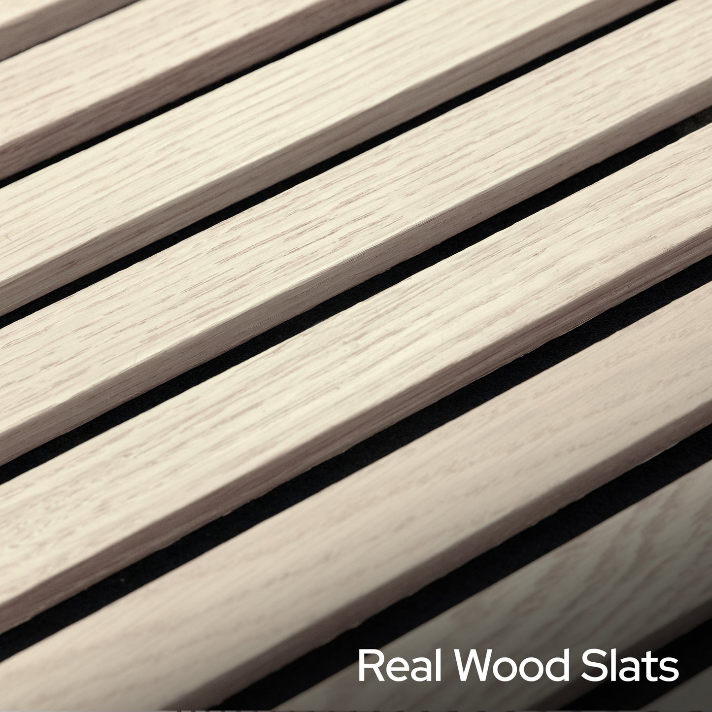 Garrison Natural Oak Acoustic Slat Panels