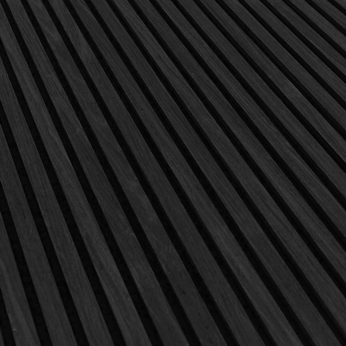 Noir White Oak Acoustic Slat Panels 120" Length