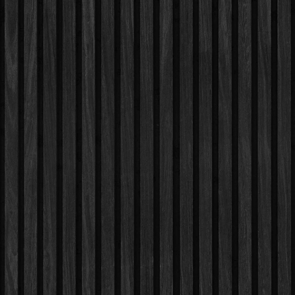 Noir Oak Acoustic Slat Panels