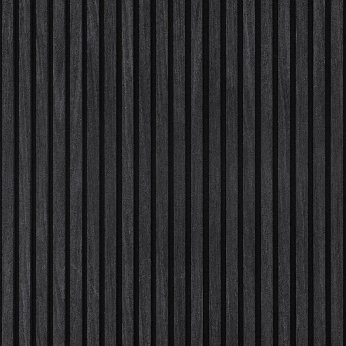 Graphite Oak Acoustic Slat Panels 94.5