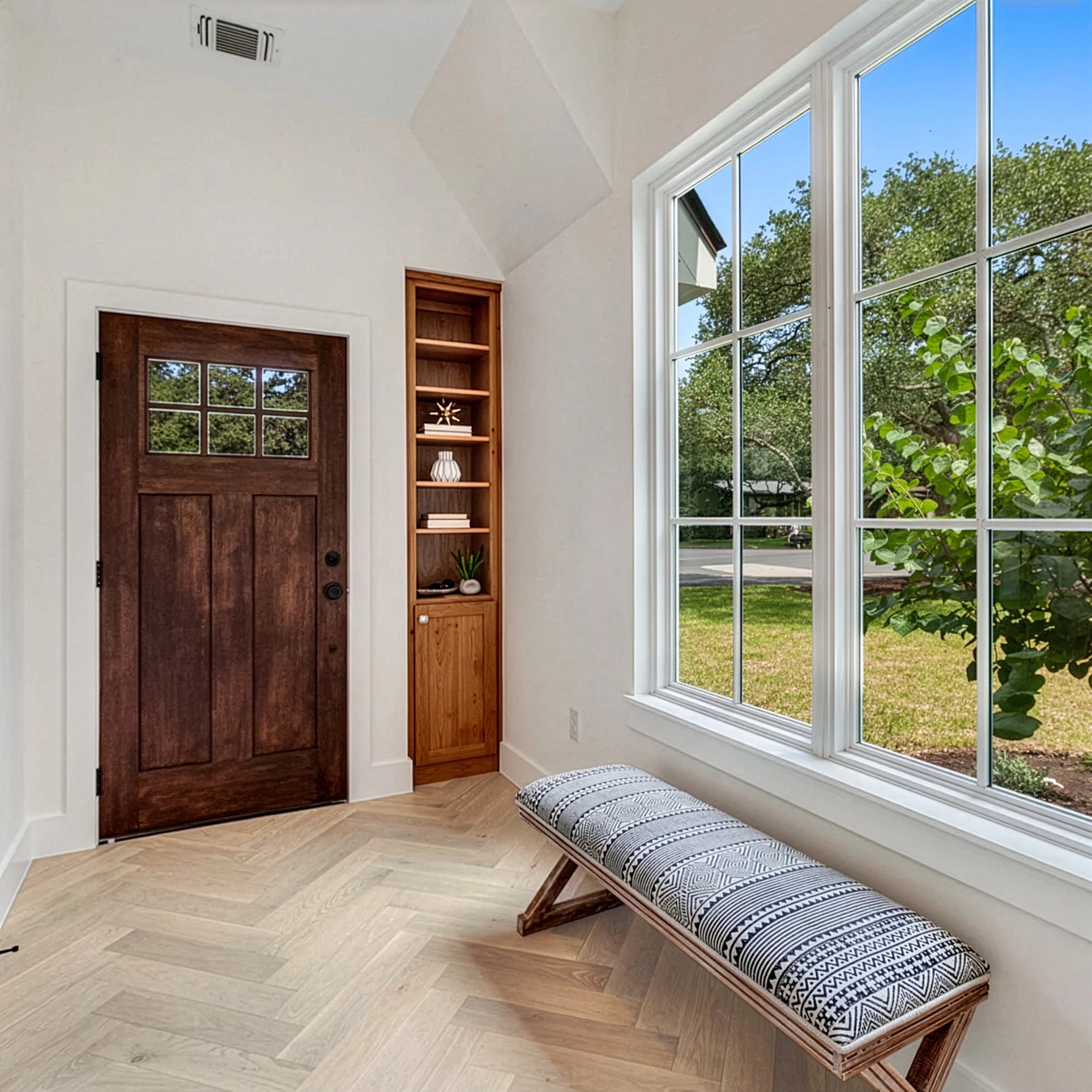 Ivory Herringbone White Oak