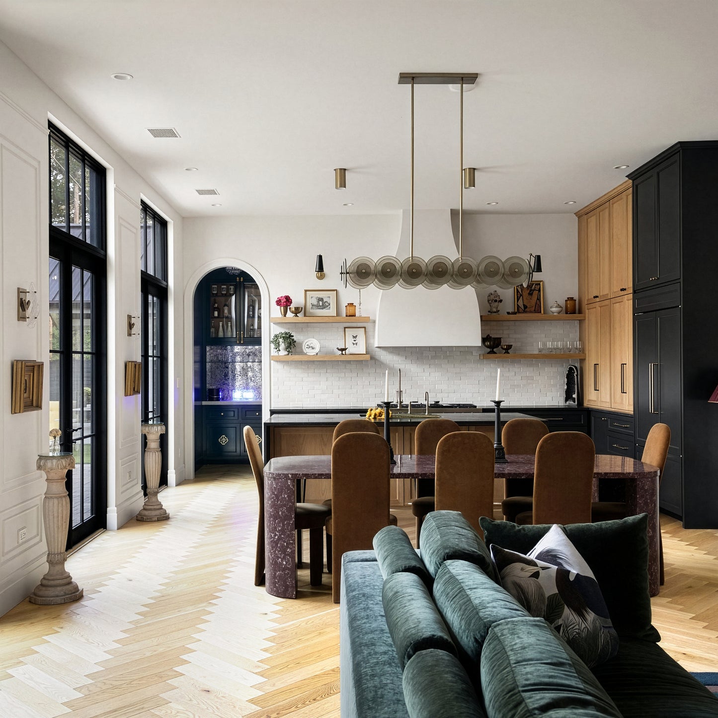 Natural Herringbone White Oak