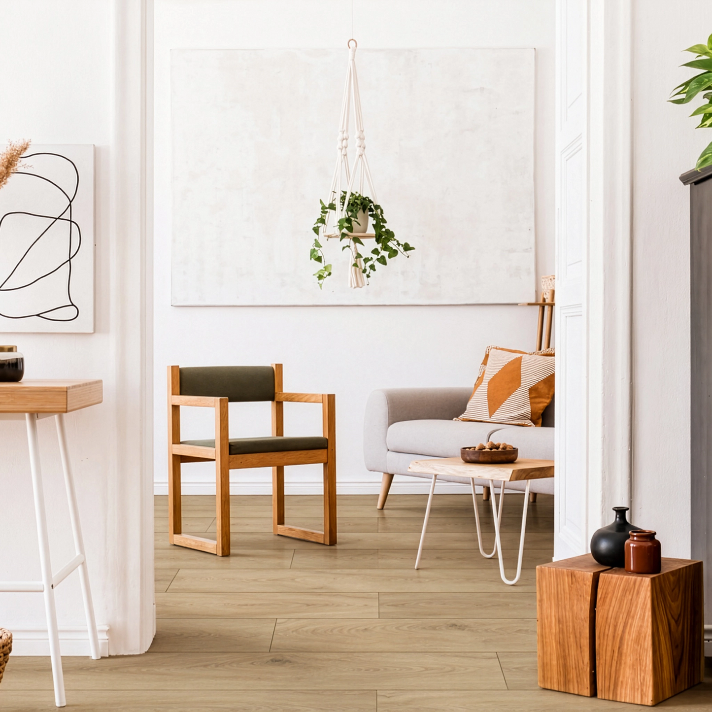 Savana Rigid Core Vinyl Flooring | White Oak Texture – Hardwood